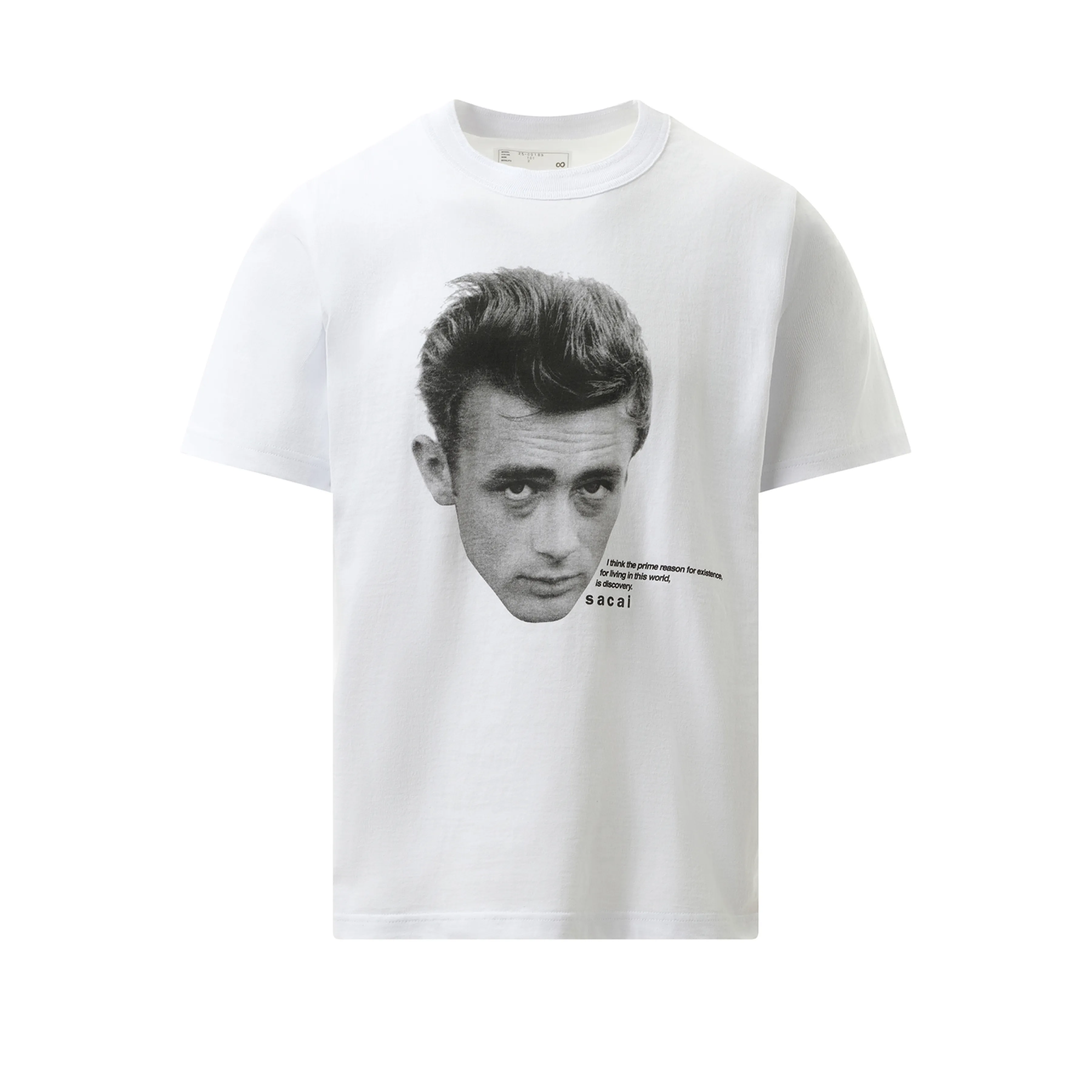 James Dean T-Shirt in White sold by MARAIS product image thumbnail 2