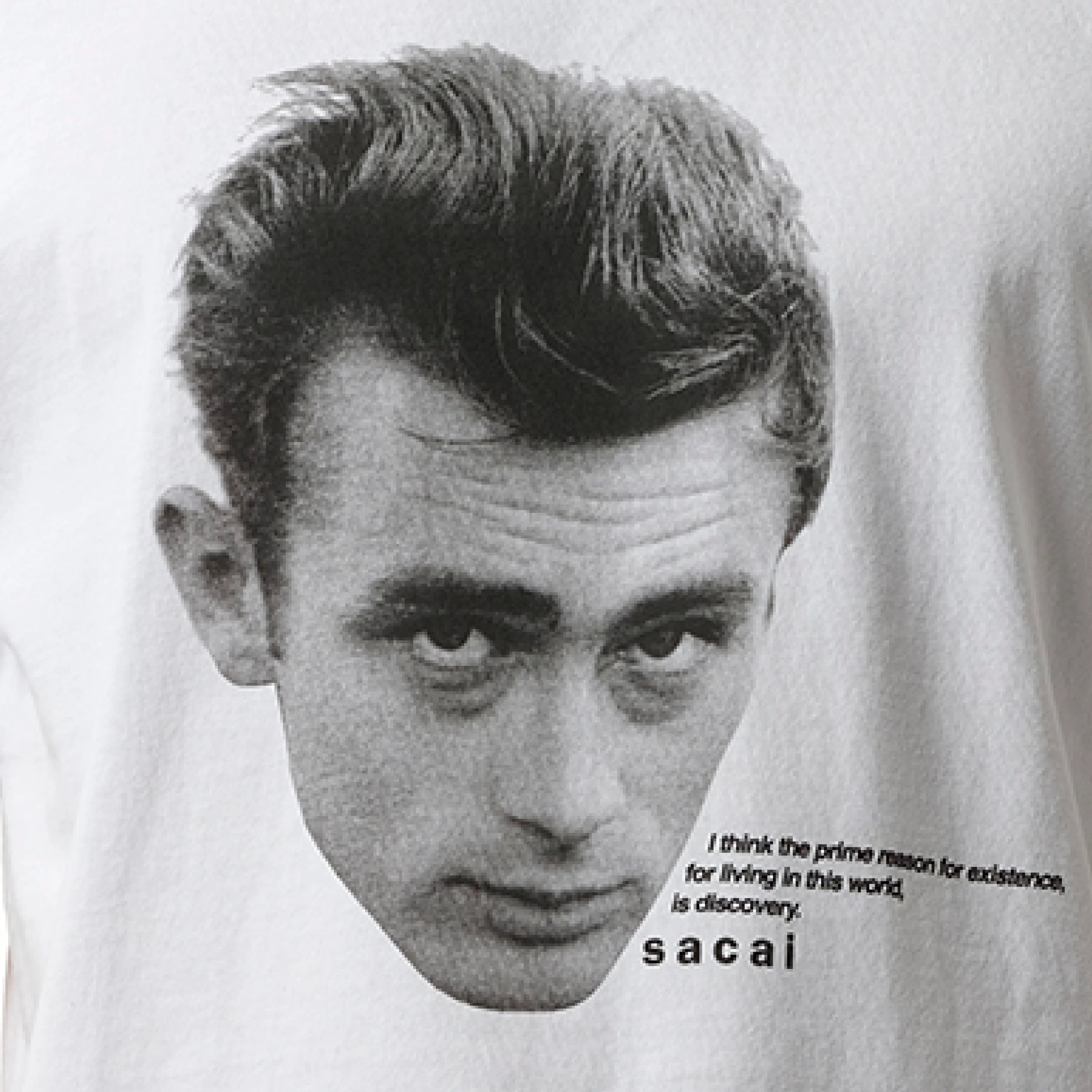 James Dean T-Shirt in White sold by MARAIS product image thumbnail 3
