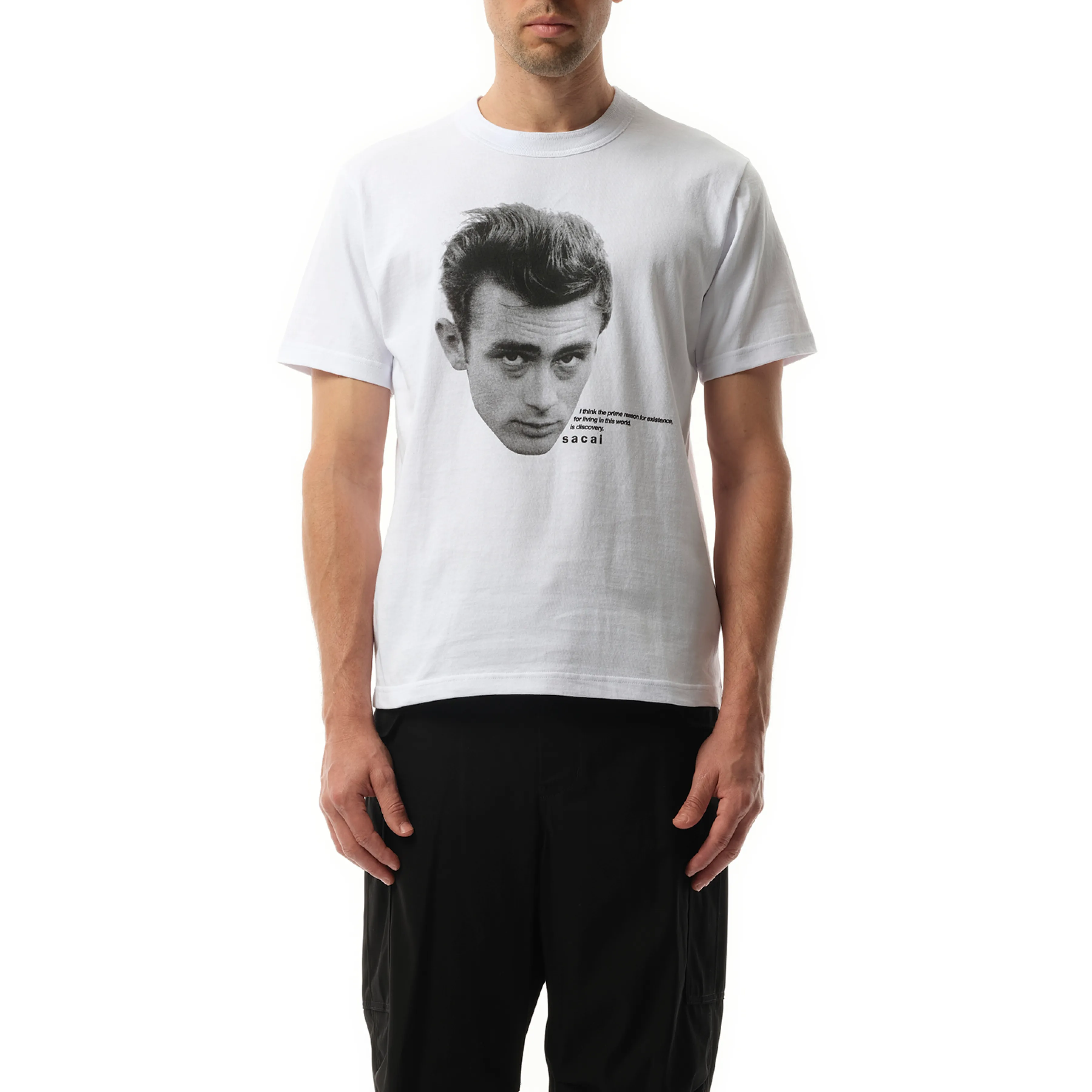 James Dean T-Shirt in White sold by MARAIS