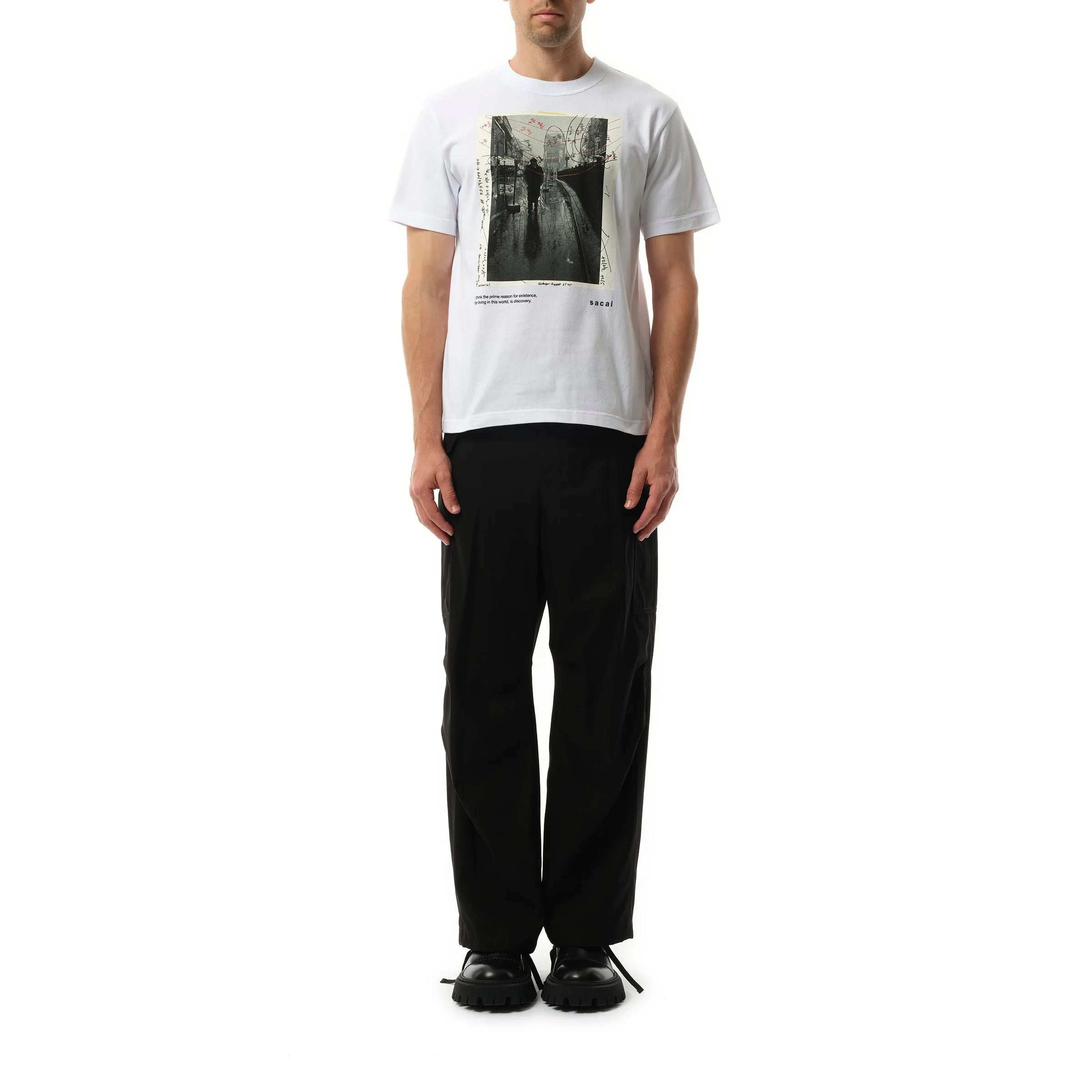 James Dean Photo T-Shirt in White sold by MARAIS product image thumbnail 4