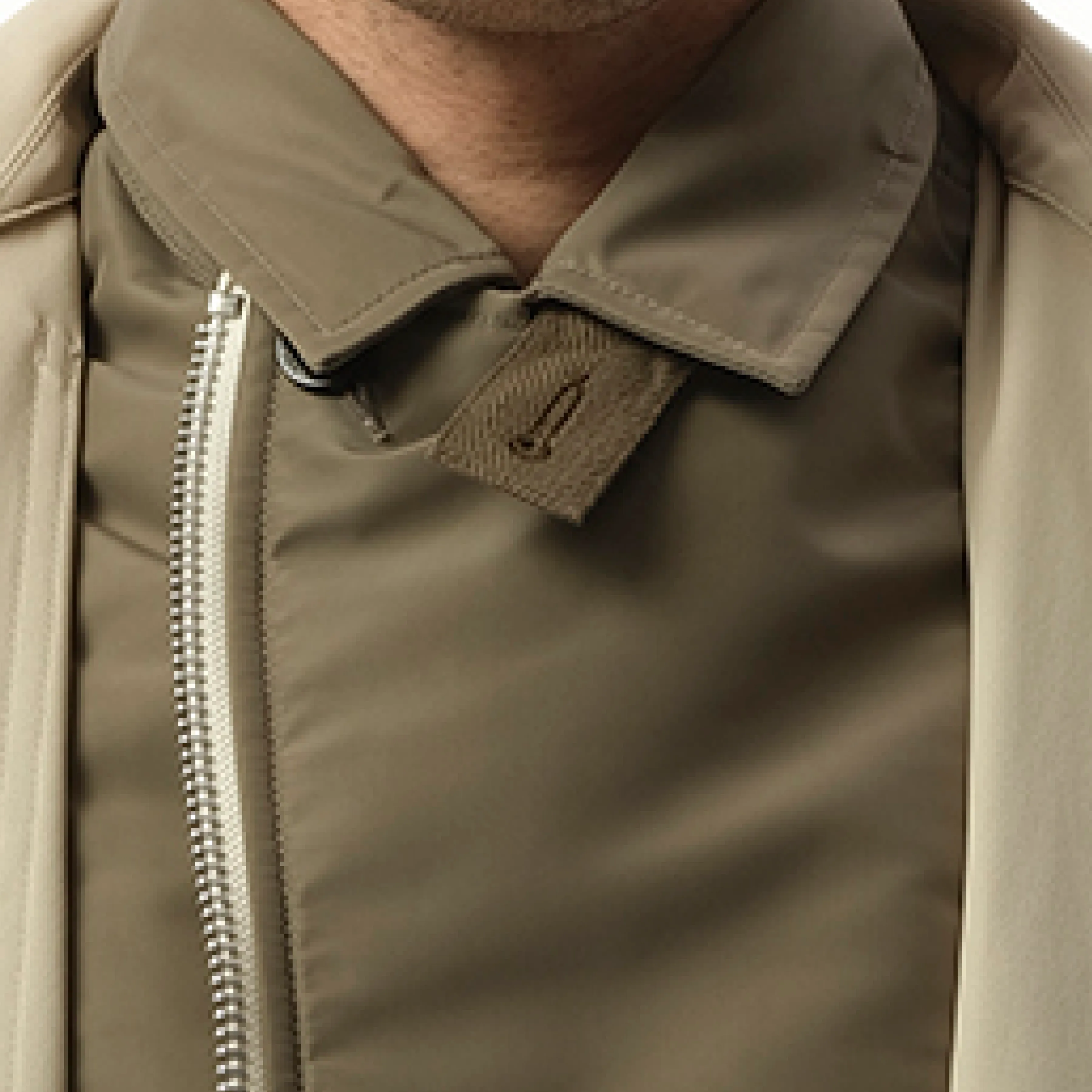 Cotton Twill Jacket in Beige sold by MARAIS product image thumbnail 3