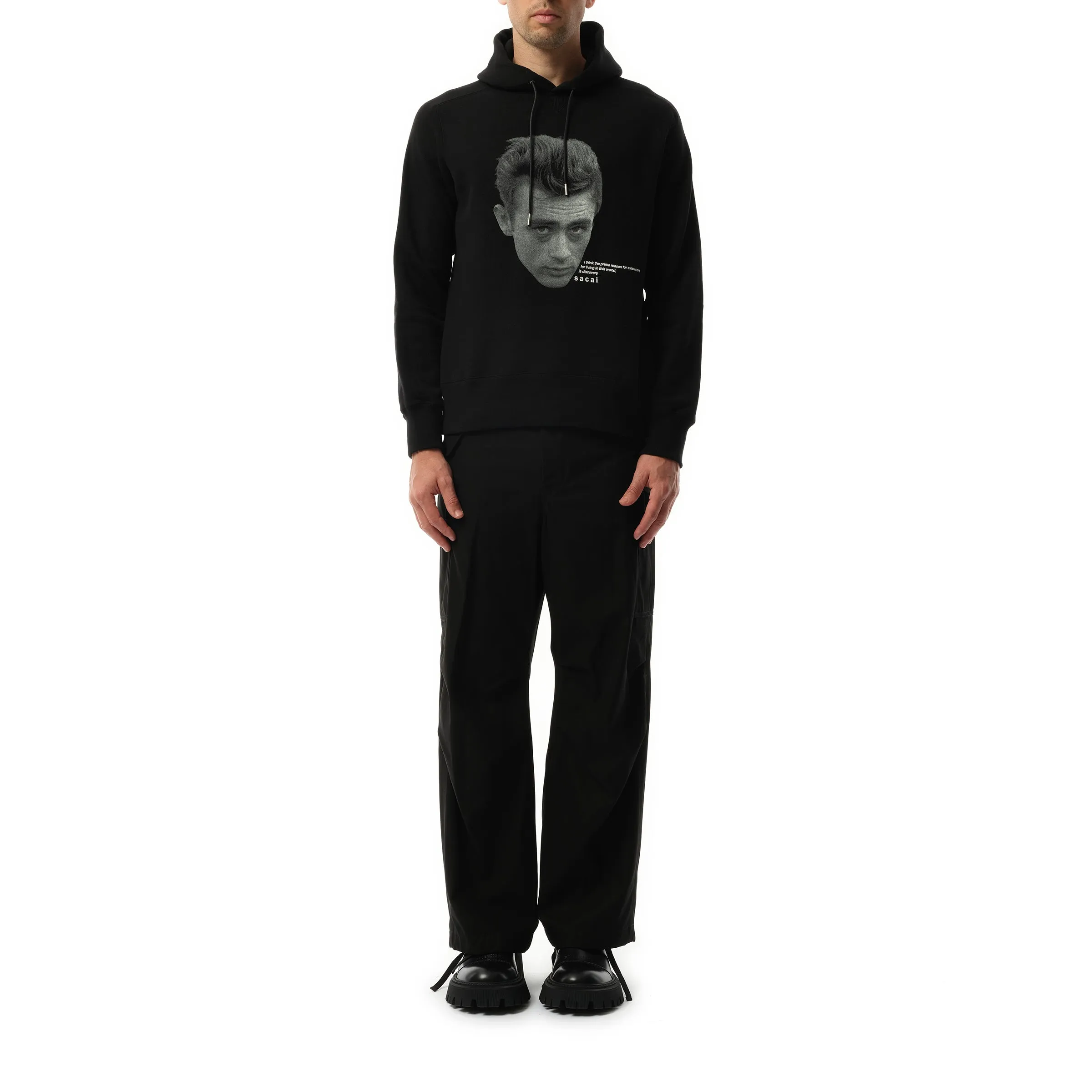 James Dean Hoodie in Black sold by MARAIS product image thumbnail 4