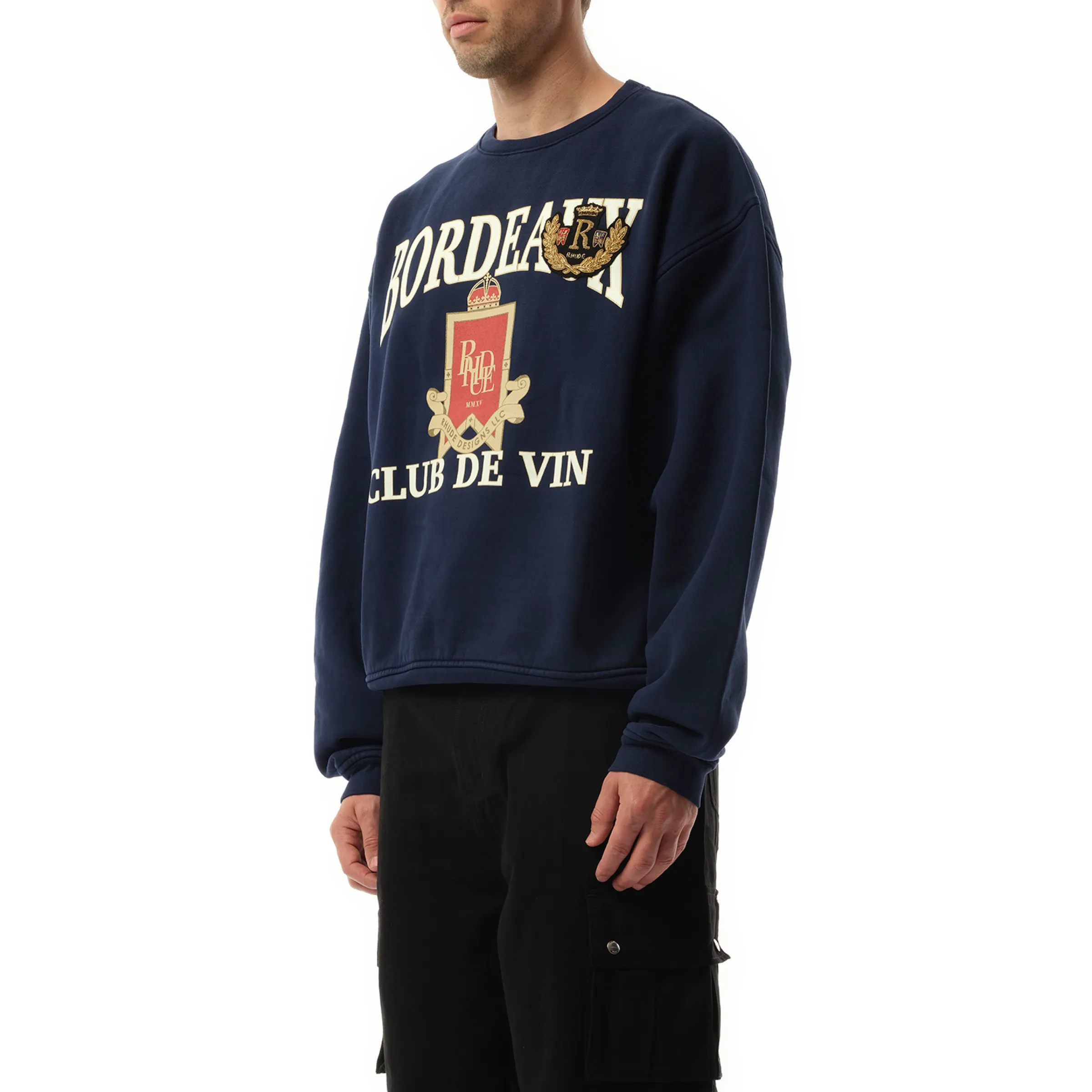 Bordeaux Sweatshirt in Navy sold by MARAIS product image thumbnail 5