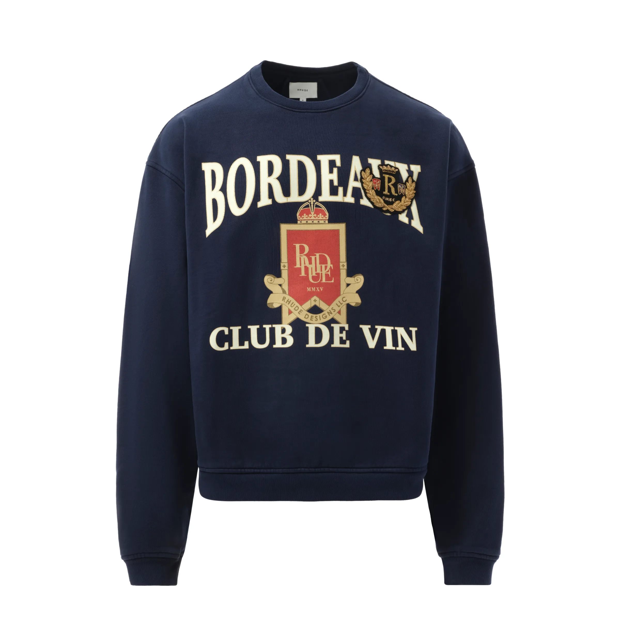 Bordeaux Sweatshirt in Navy sold by MARAIS product image thumbnail 2