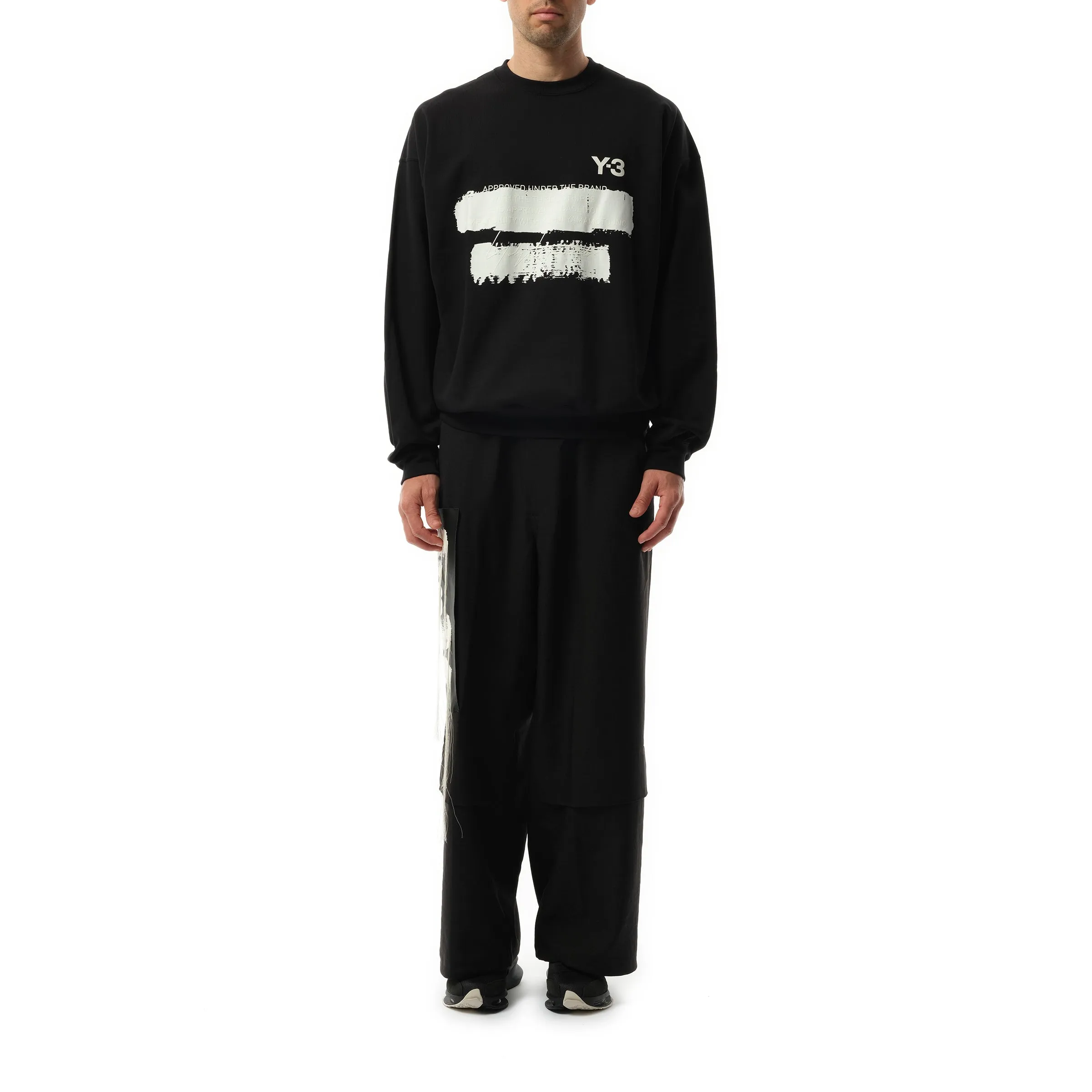 Unisex Pun Logo Sweatshirt in Black sold by MARAIS product image thumbnail 4