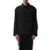 Sports Pun Coach Jacket in Black sold by MARAIS