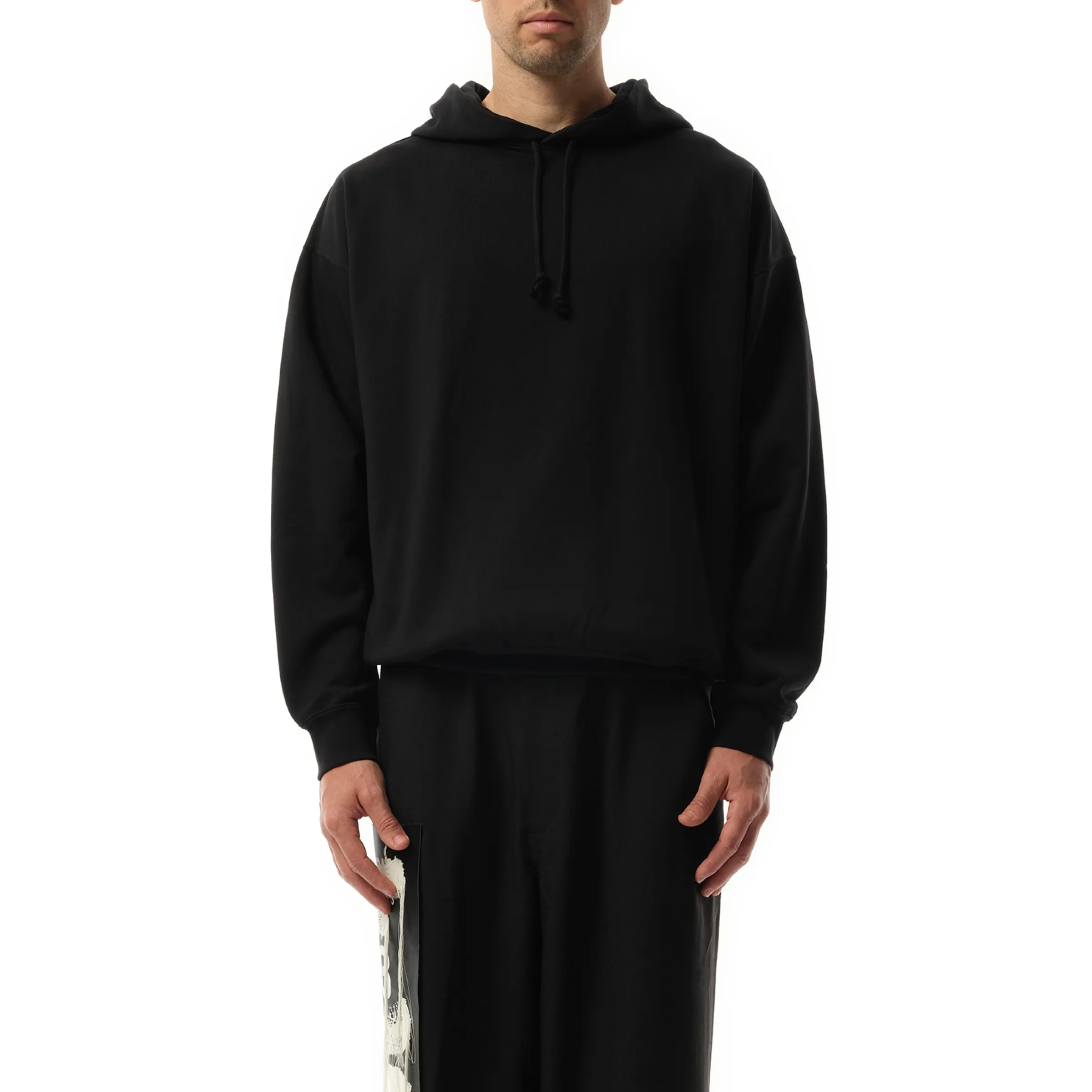 Unisex Pun Logo Hoodie in Black sold by MARAIS