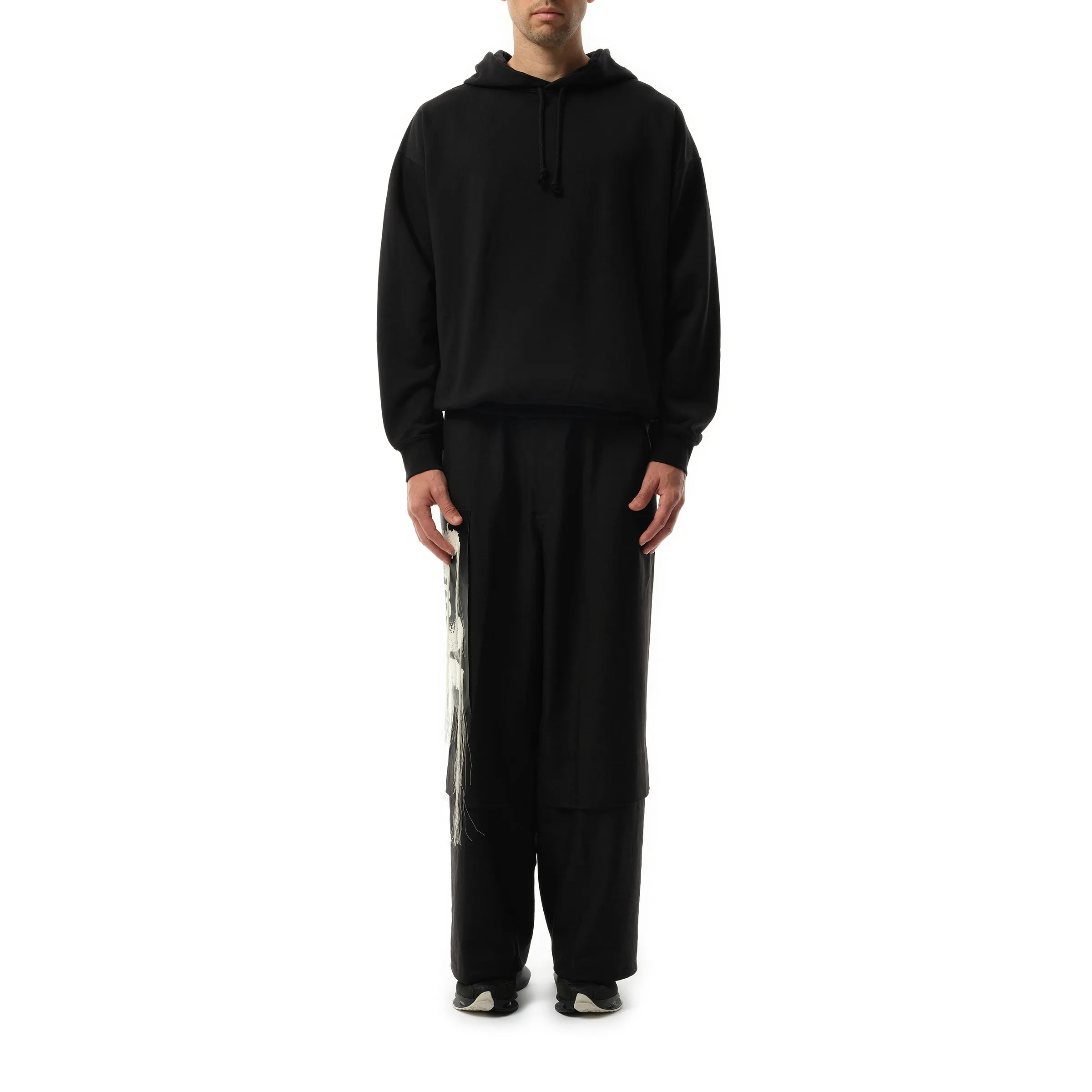 Unisex Pun Logo Hoodie in Black sold by MARAIS product image thumbnail 4