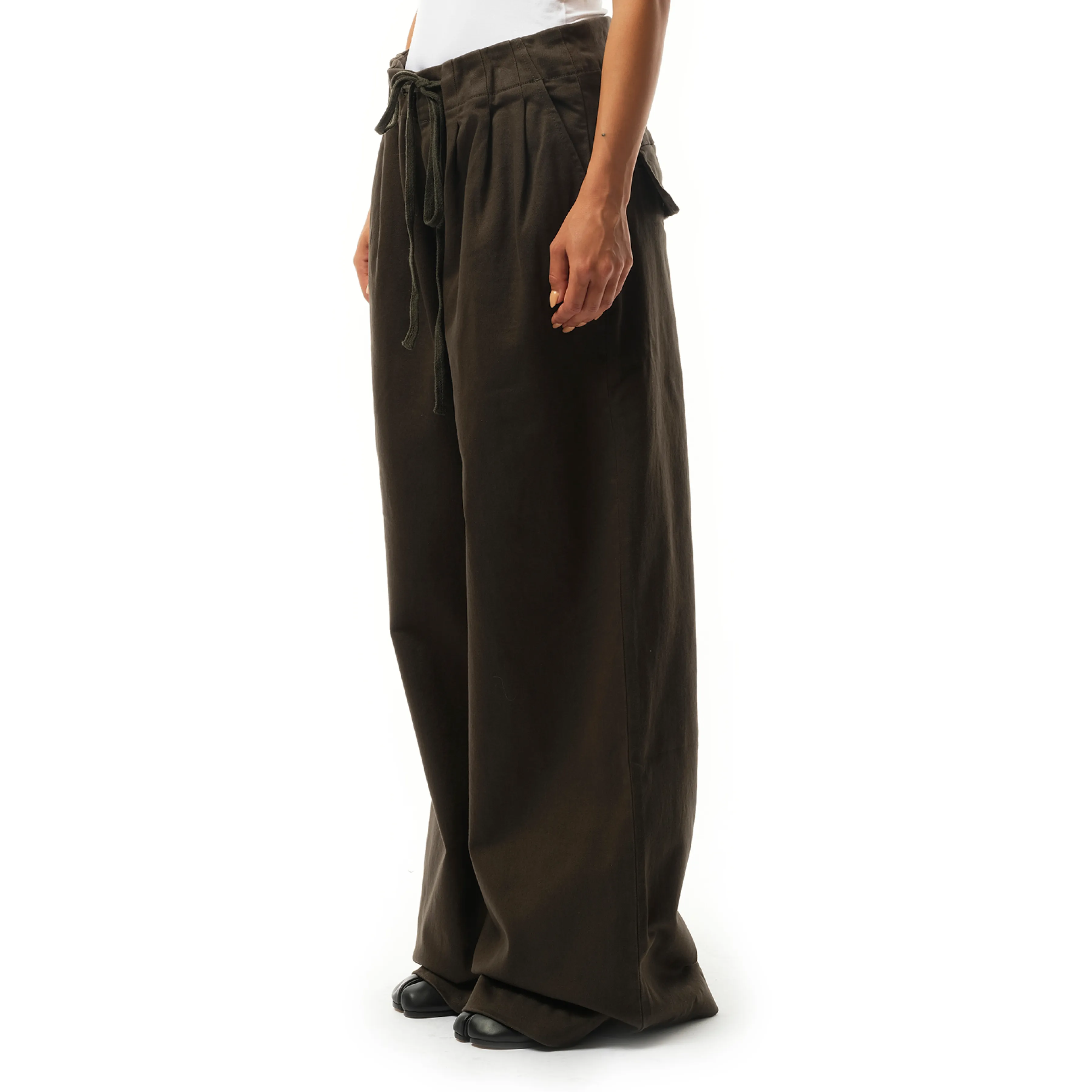 Cinch Pants in Olive sold by MARAIS product image thumbnail 5
