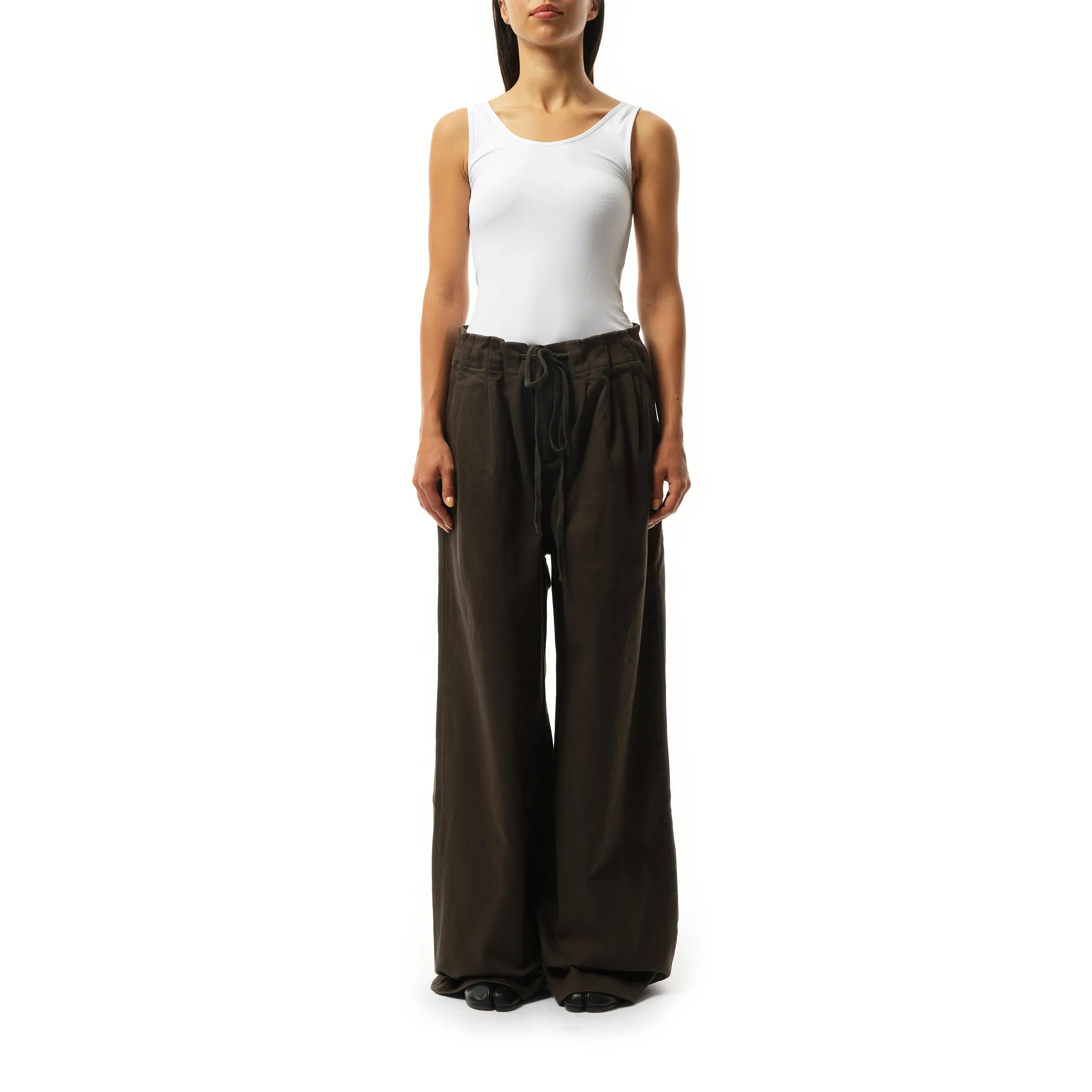 Cinch Pants in Olive sold by MARAIS product image thumbnail 4