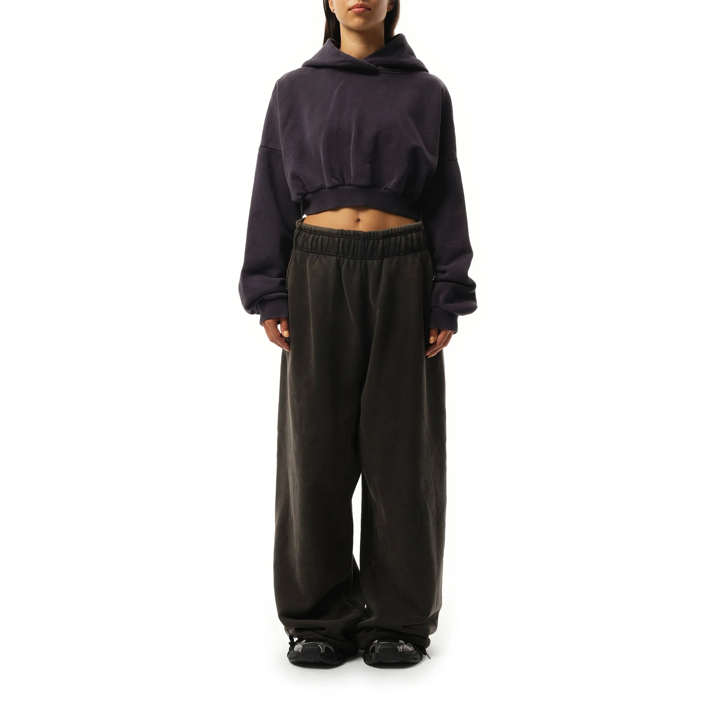 Cropped Heavy Hood in Ink sold by MARAIS product image thumbnail 4