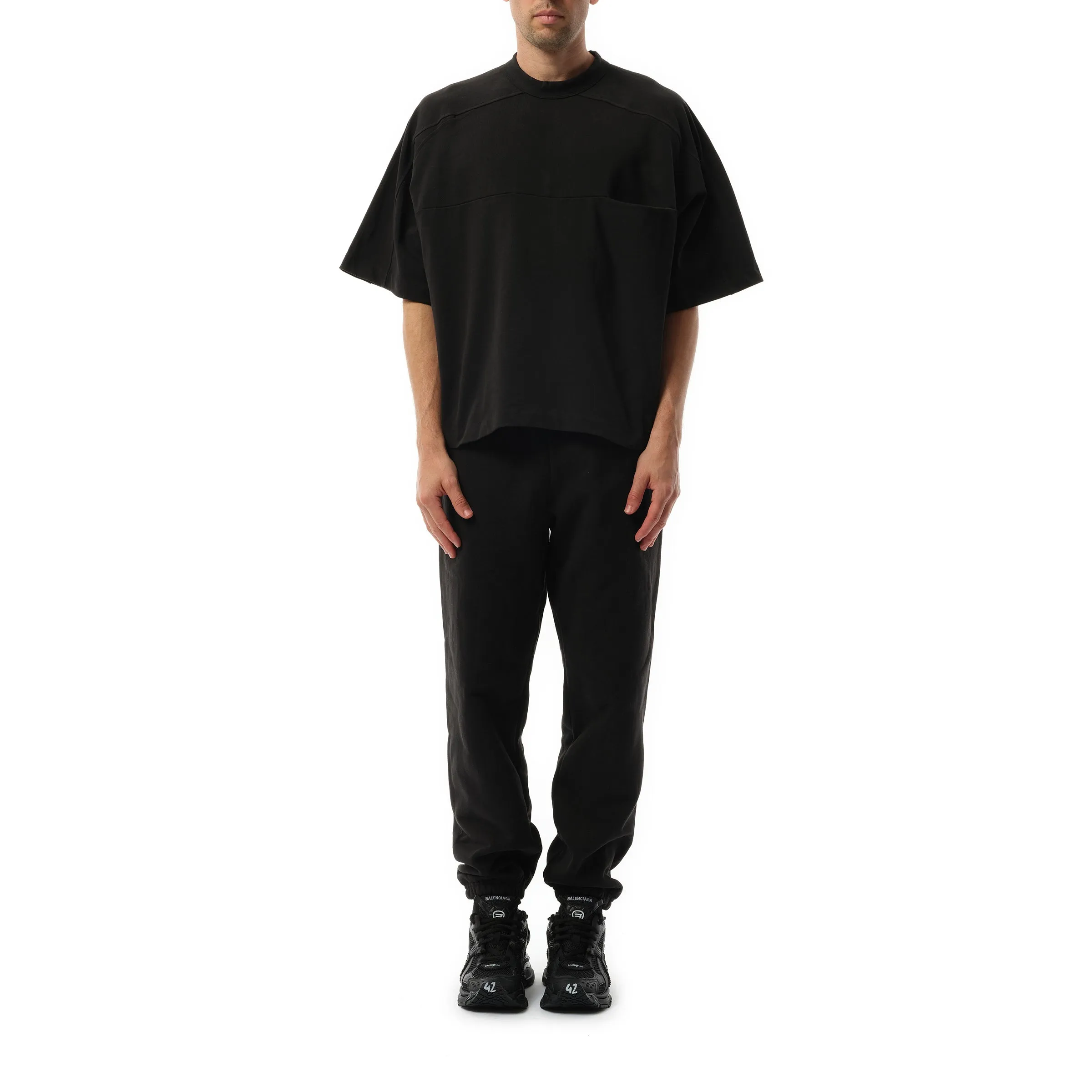 Heavy Pocket T-Shirt in Soot sold by MARAIS product image thumbnail 4