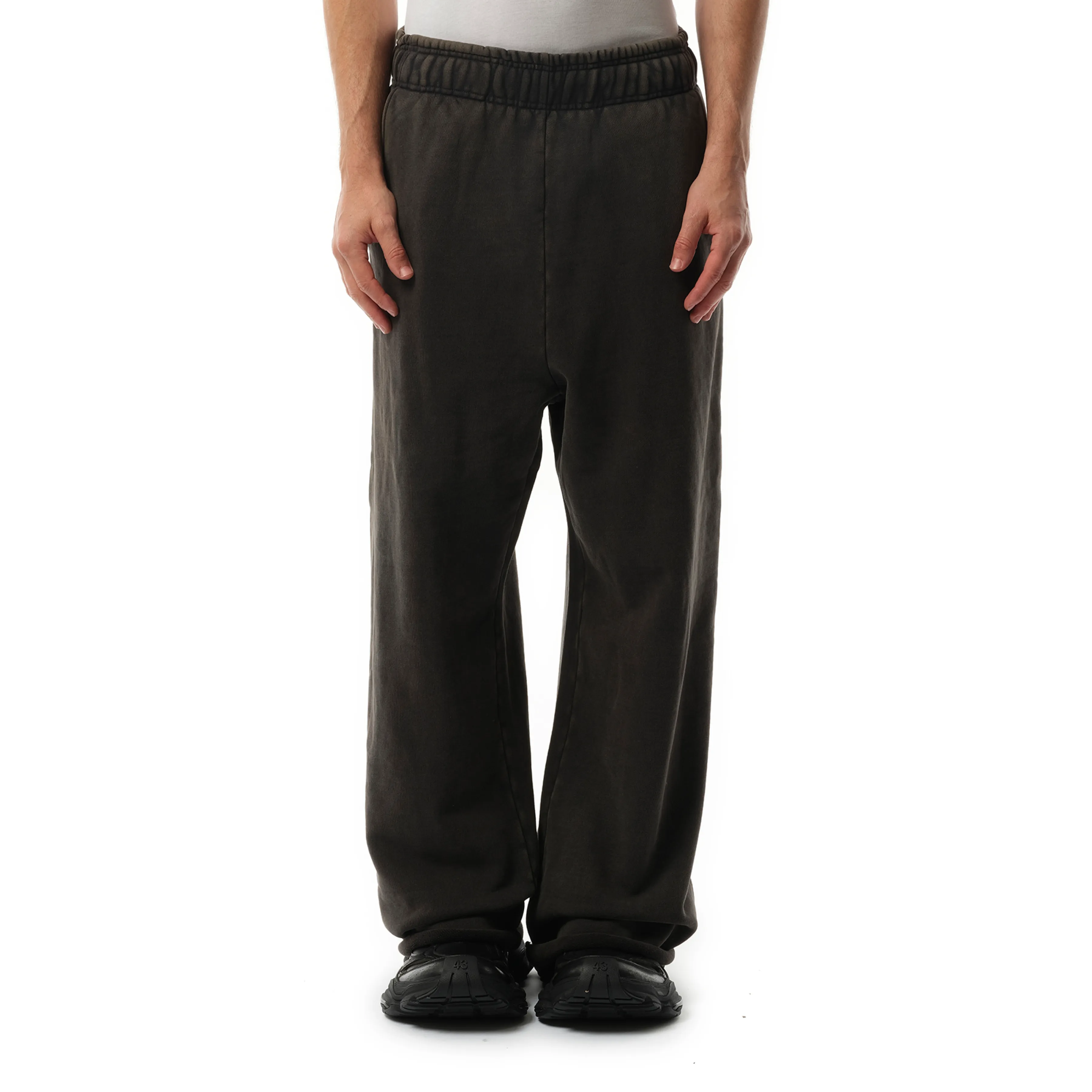 Full Sweatpants in Washed Black sold by MARAIS
