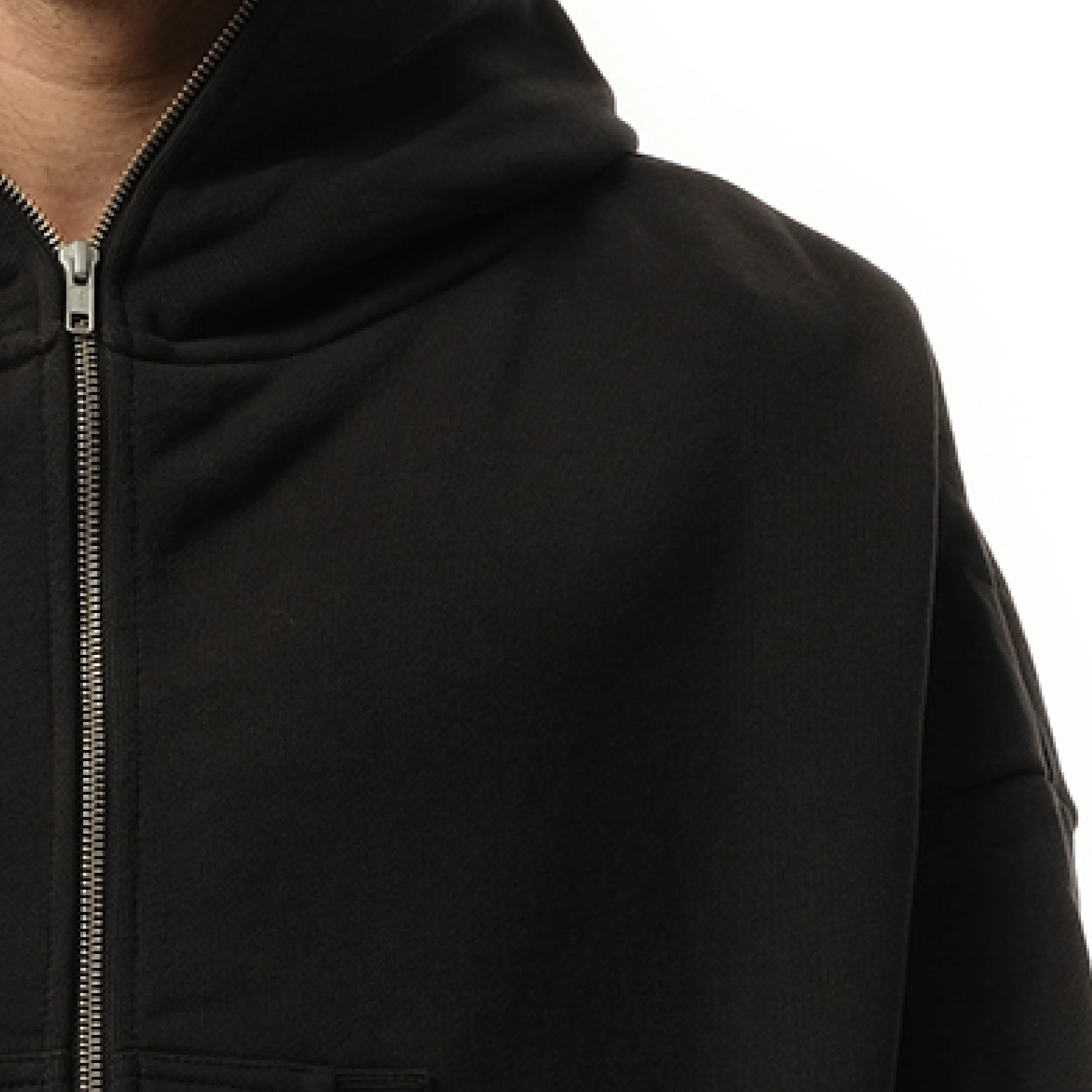 Eternal Zip Hoodie in Soot sold by MARAIS product image thumbnail 3