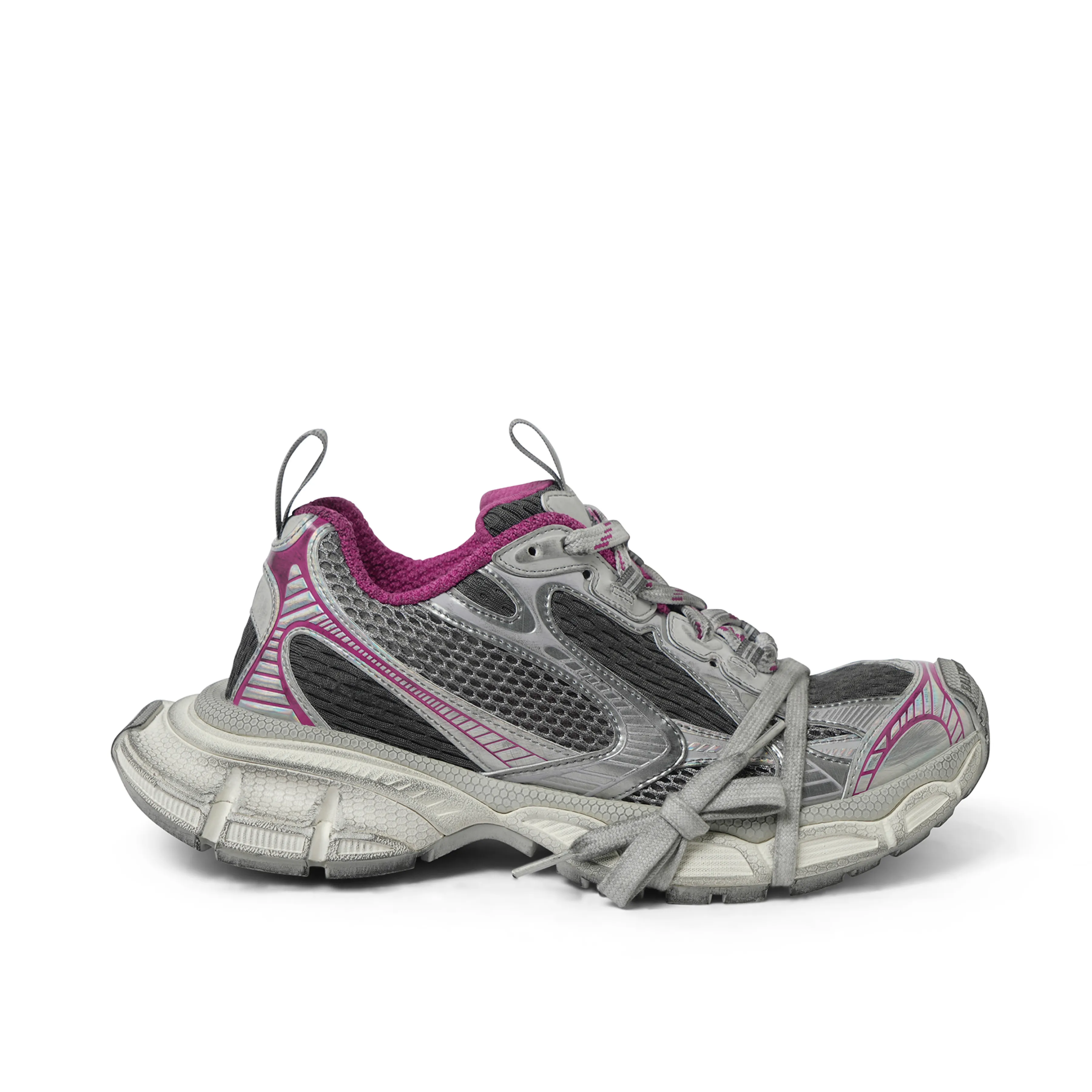 3XL Sneaker in Grey/White/Pink sold by MARAIS