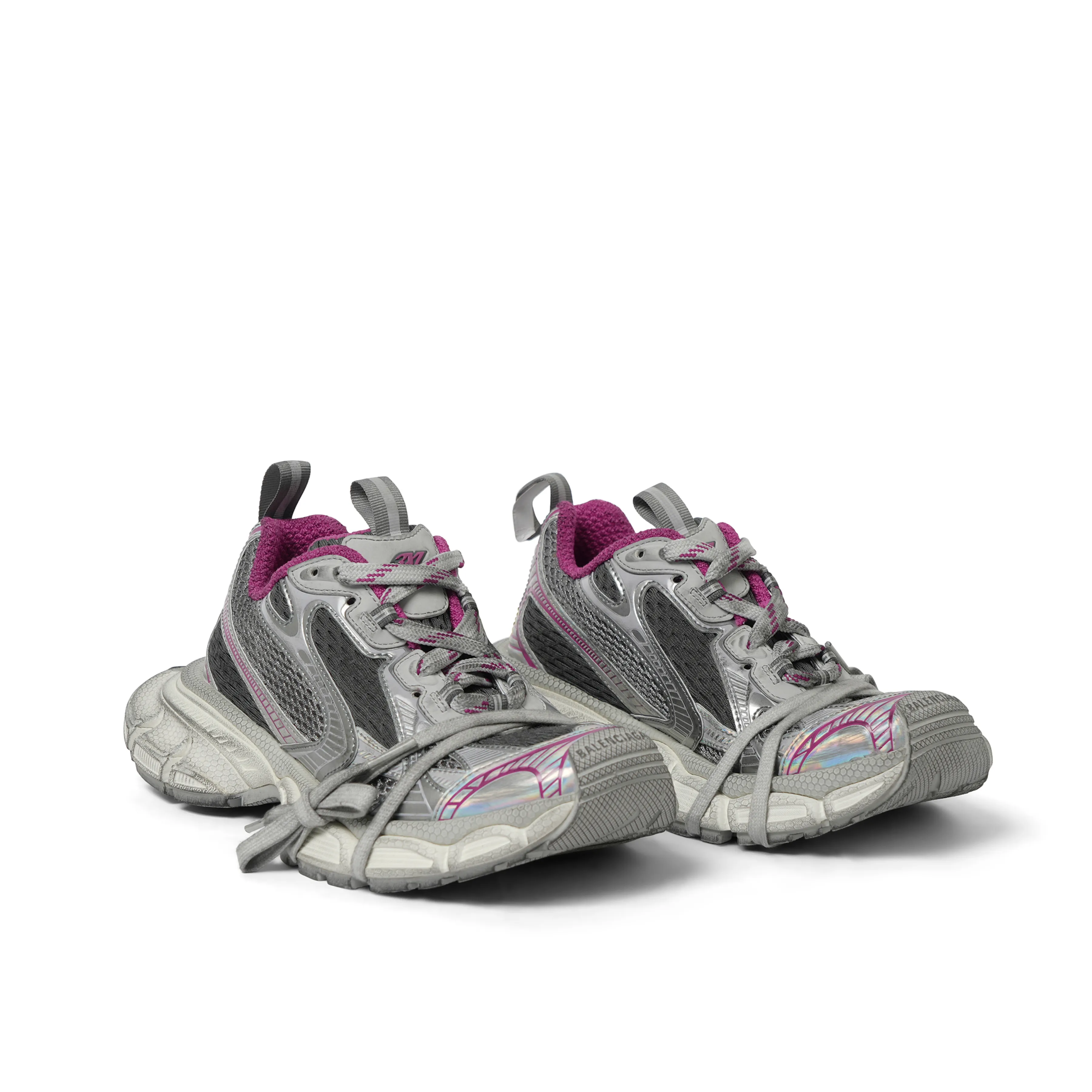 3XL Sneaker in Grey/White/Pink sold by MARAIS product image thumbnail 2