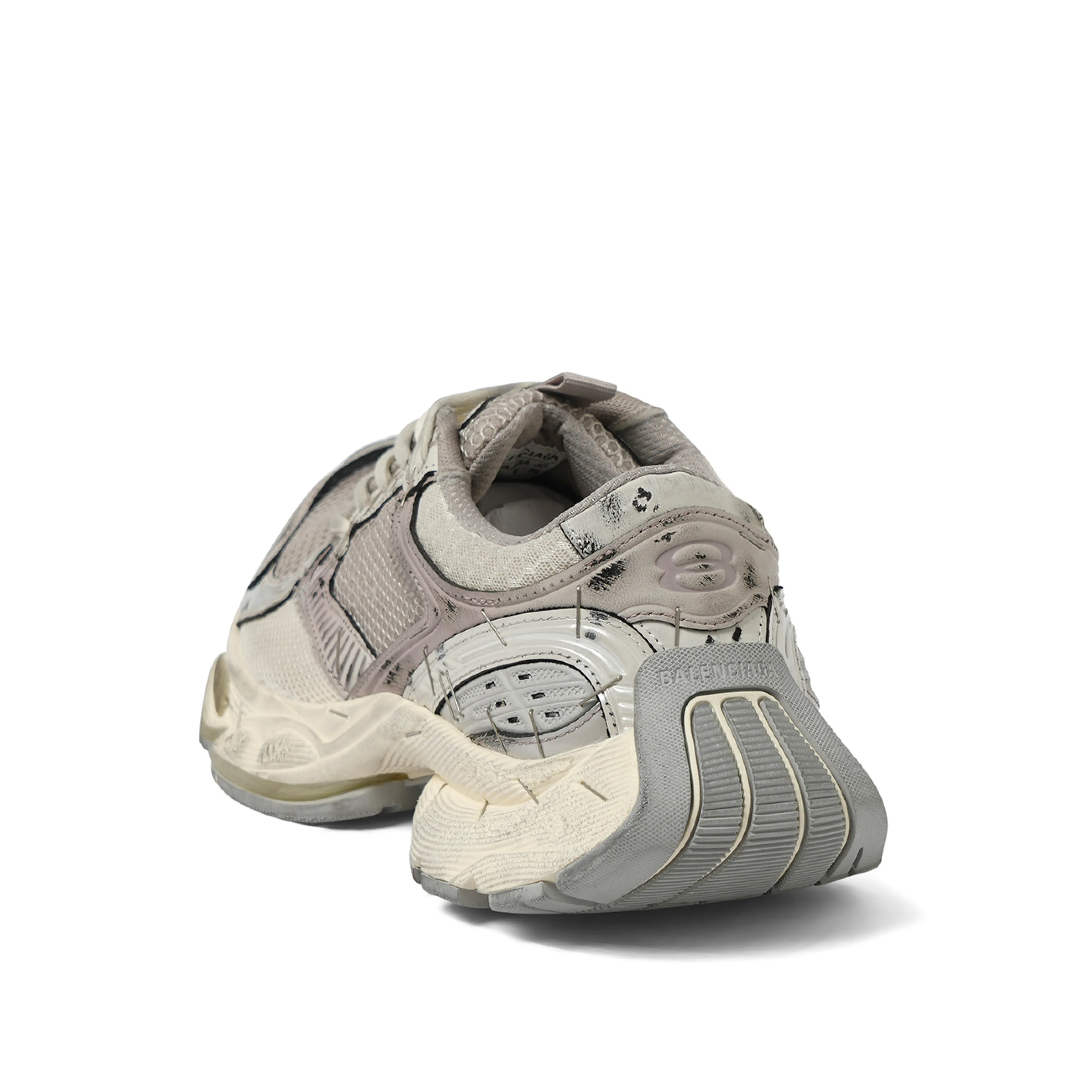 Stapler Sneaker in Beige/Grey sold by MARAIS product image thumbnail 3