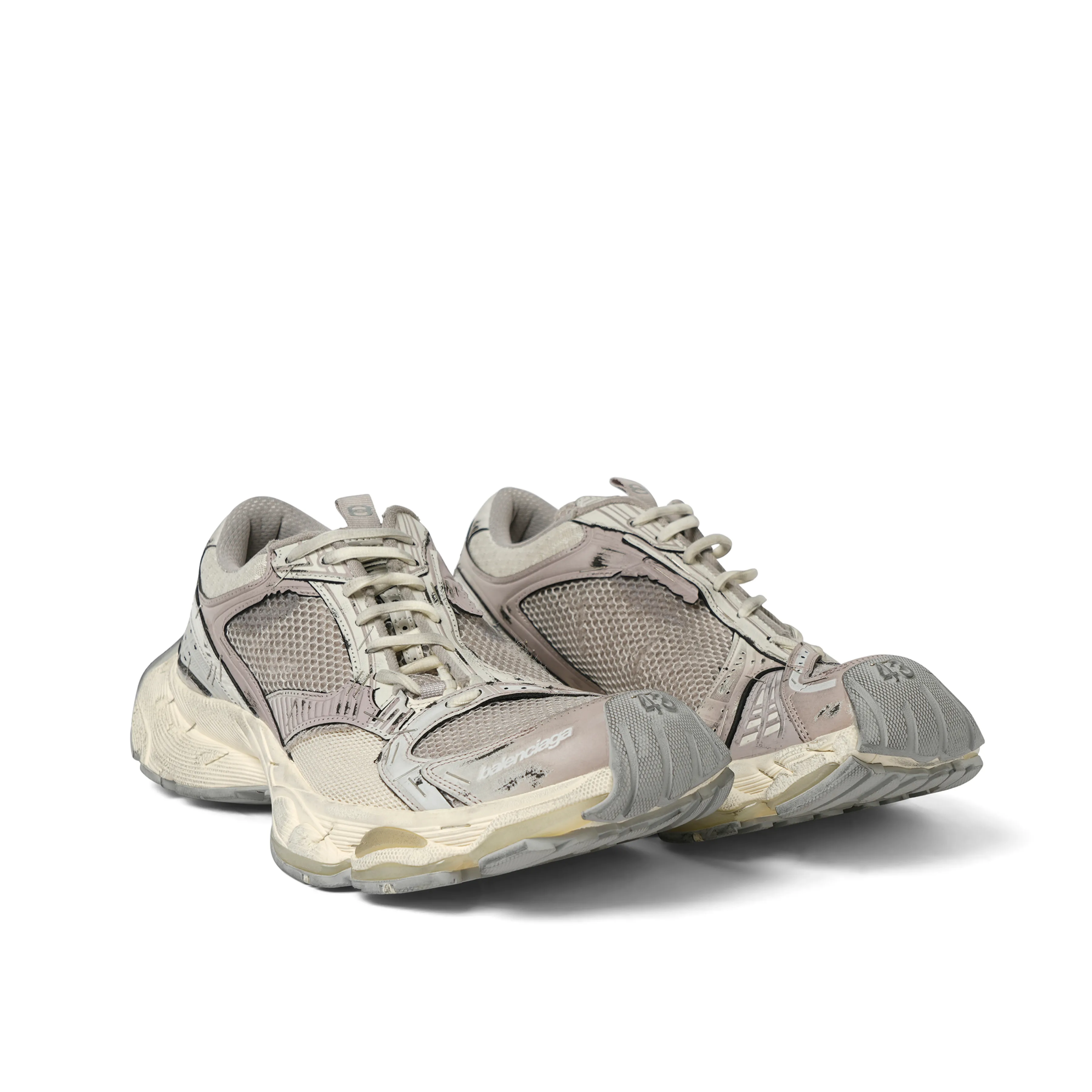 Stapler Sneaker in Beige/Grey sold by MARAIS product image thumbnail 2