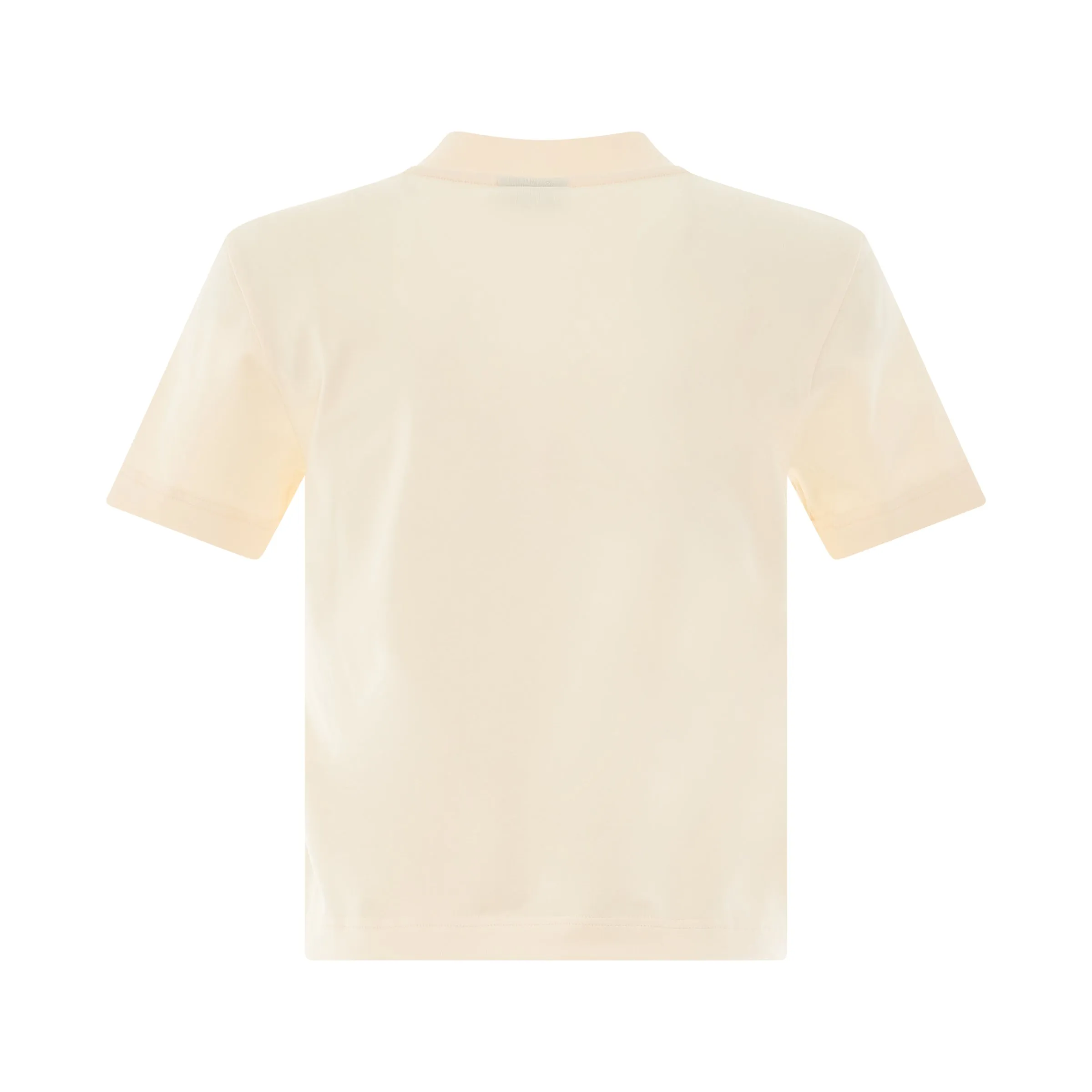 Gros Grain Logo T-Shirt in Light Beige sold by MARAIS product image thumbnail 4