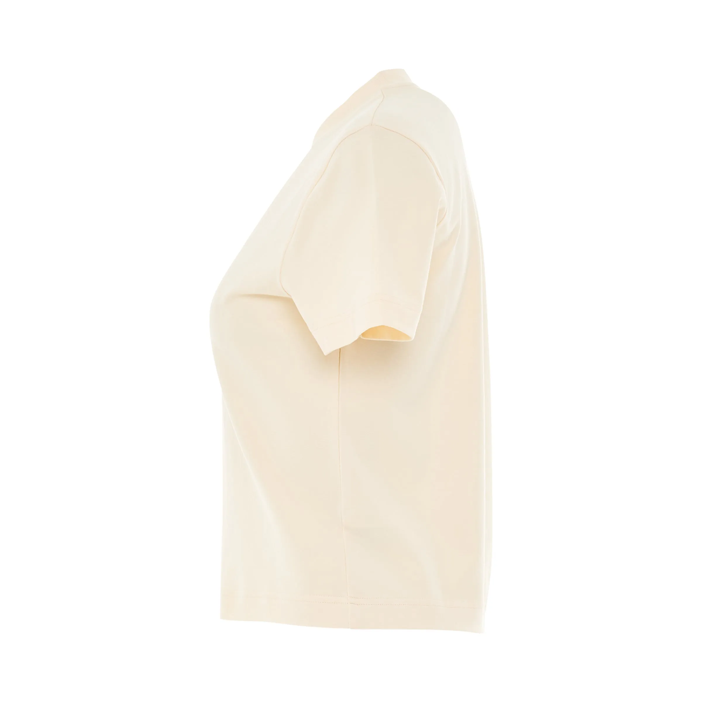 Gros Grain Logo T-Shirt in Light Beige sold by MARAIS product image thumbnail 3