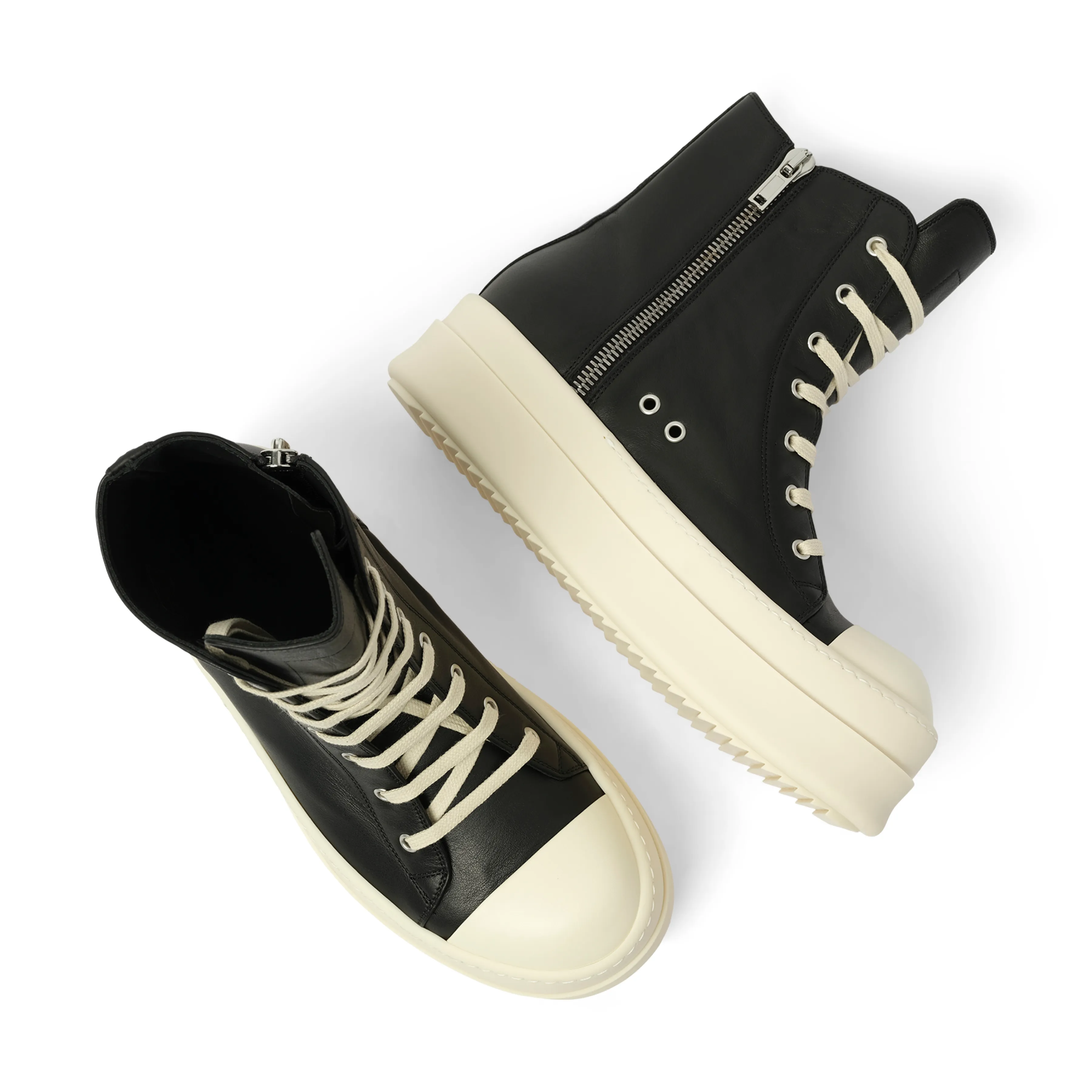 Mega Bumper Sneaks in Black/Milk/Milk sold by MARAIS product image thumbnail 4