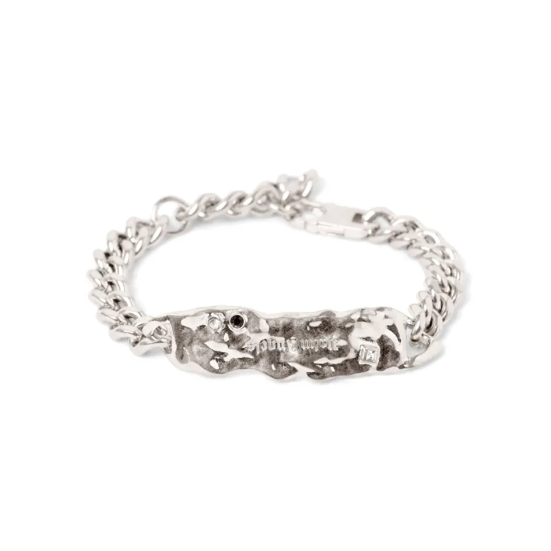 Melted Chain Bracelet in Silver sold by MARAIS
