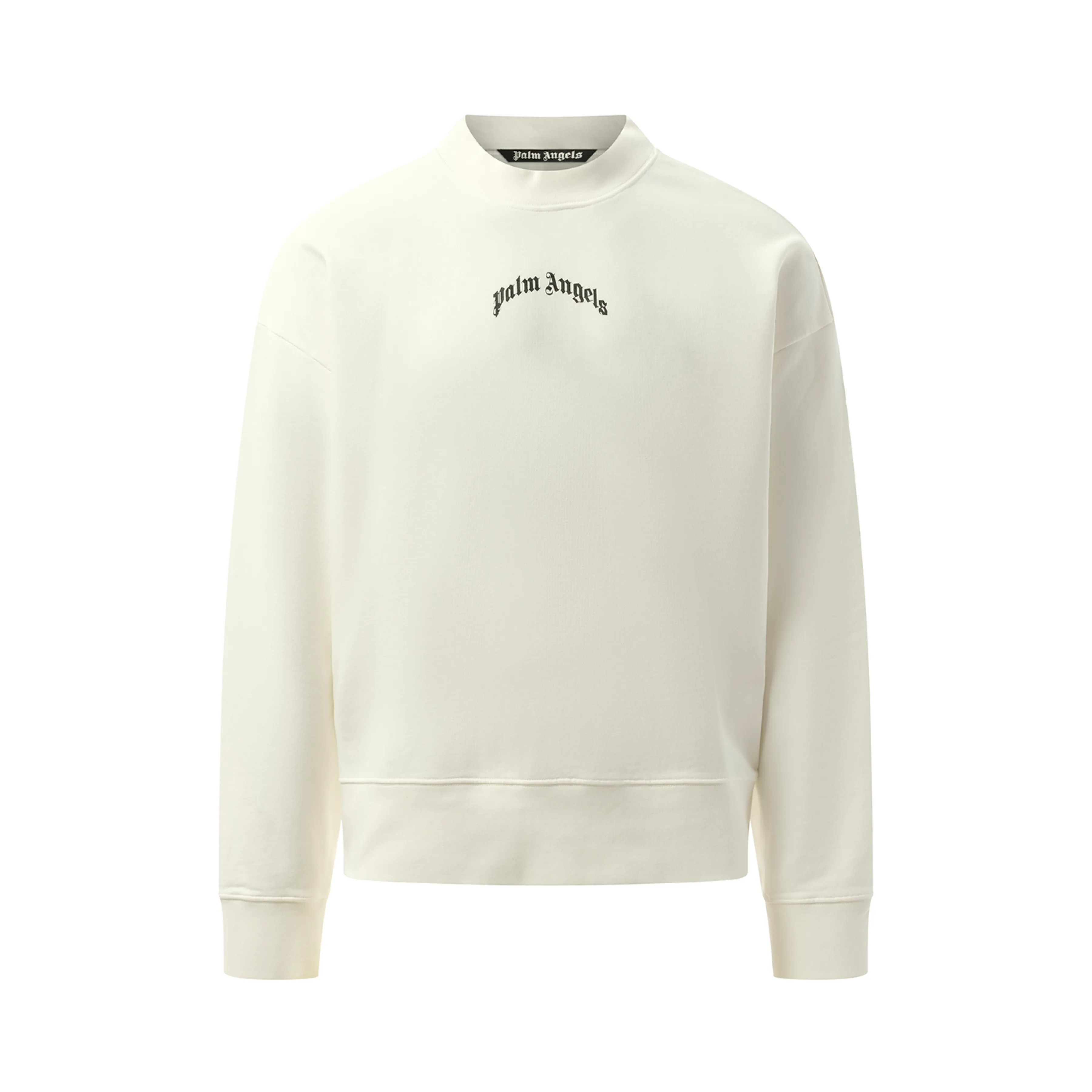 Back Curved Logo Sweatshirt in Off White/Black sold by MARAIS product image thumbnail 2