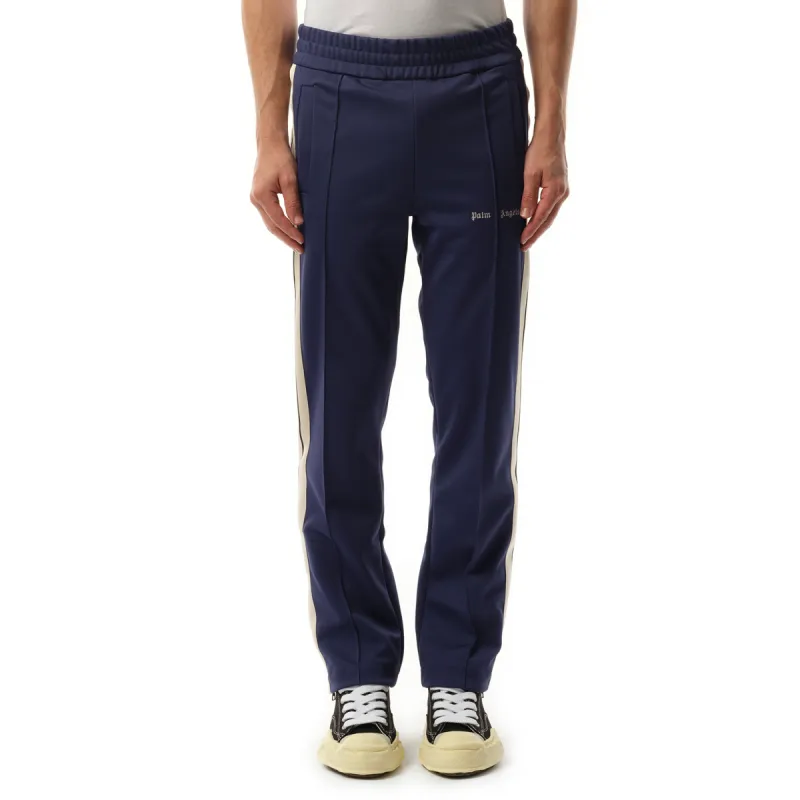 Logo Track Pants in Navy Blue/Off White sold by MARAIS
