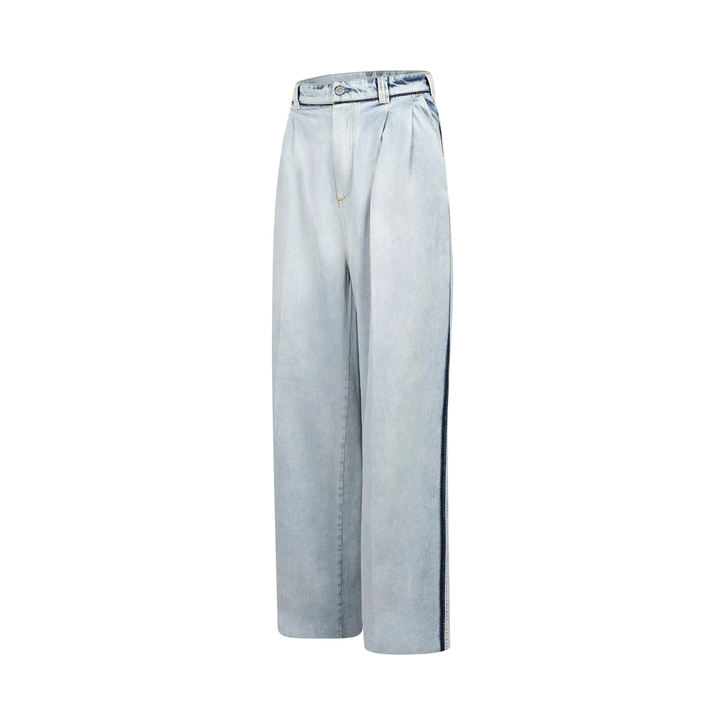5 Pocket Baggy Jeans in Icy Slip sold by MARAIS product image thumbnail 2