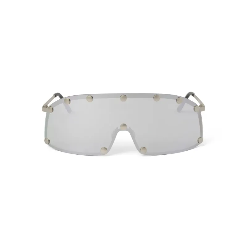 Shielding Sunglasses in Silver sold by MARAIS