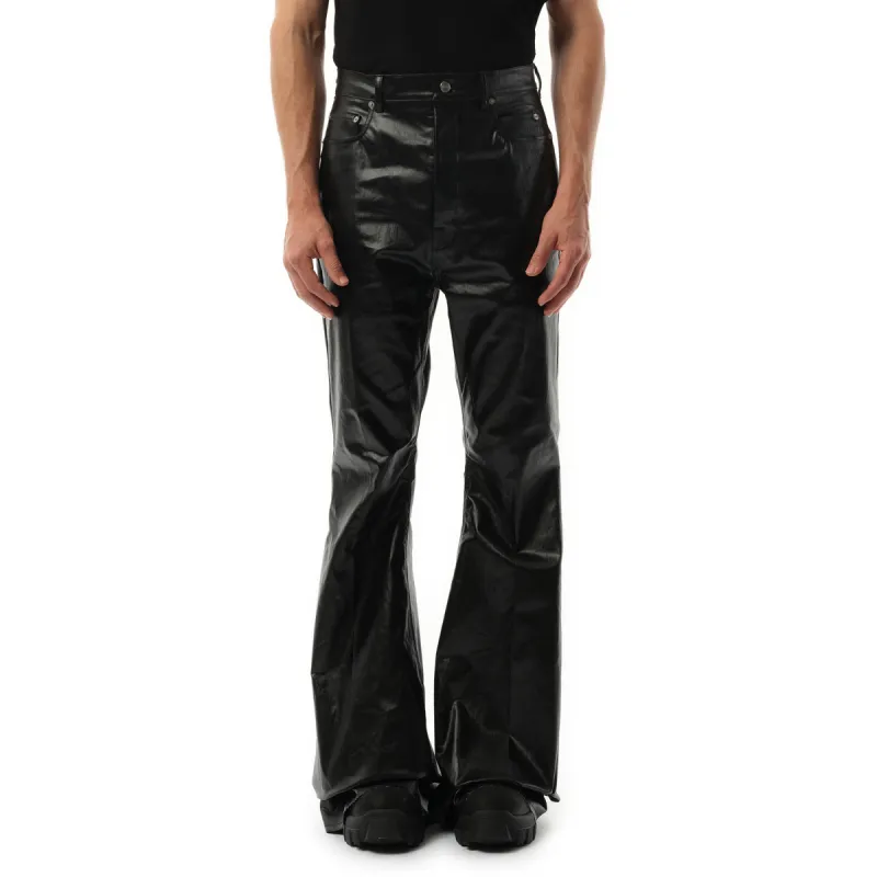 Bolan Bootcut Jeans in Black sold by MARAIS