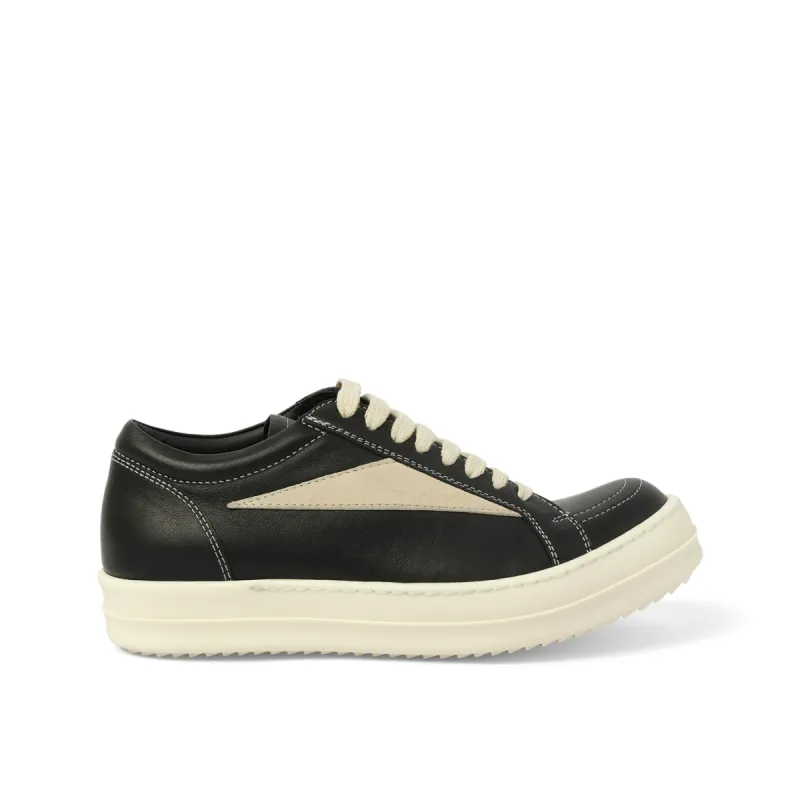 Vintage Sneaks in Black/Milk sold by MARAIS