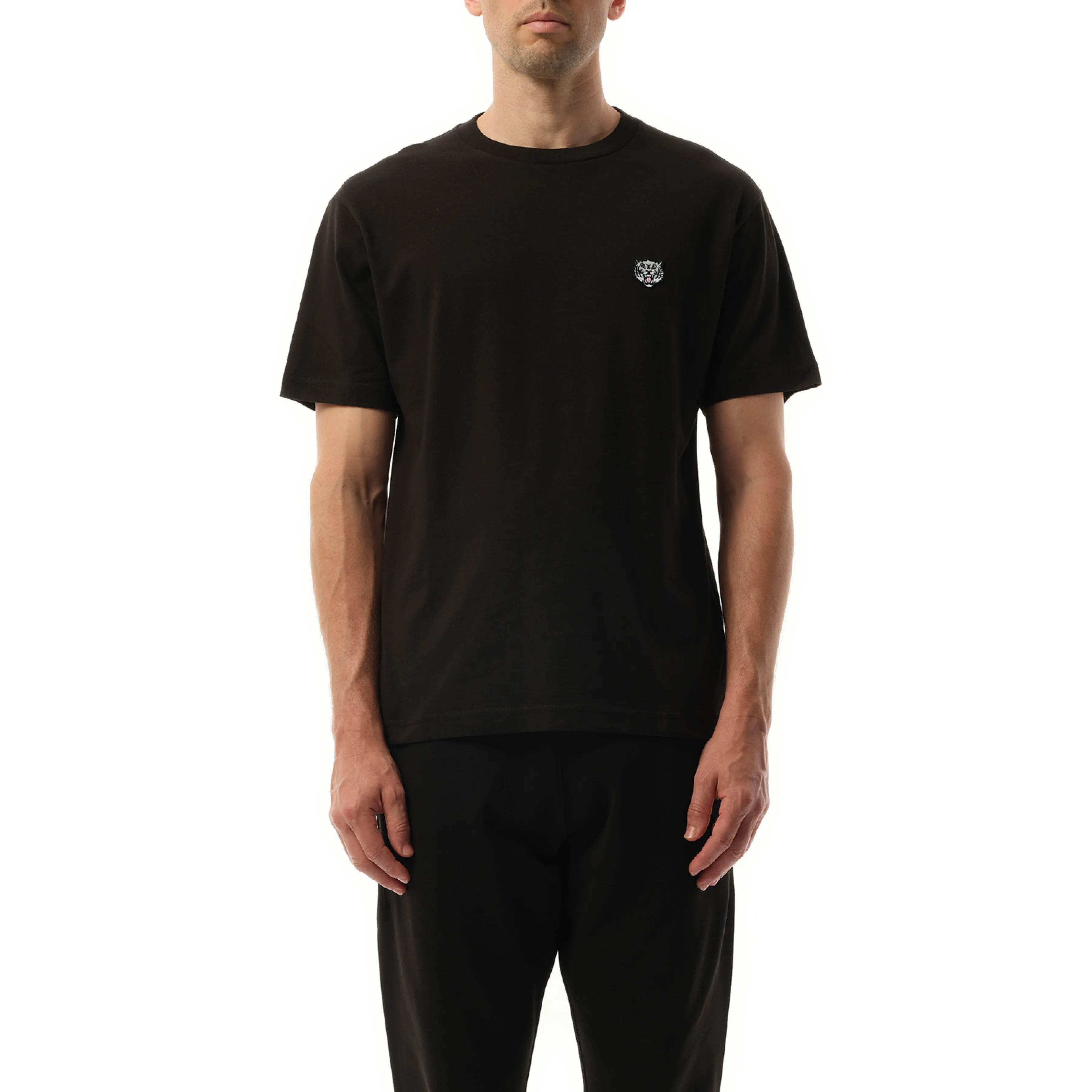 Gots Kenzo Happy Tiger Embroidered Classic T-Shirt in Black sold by MARAIS