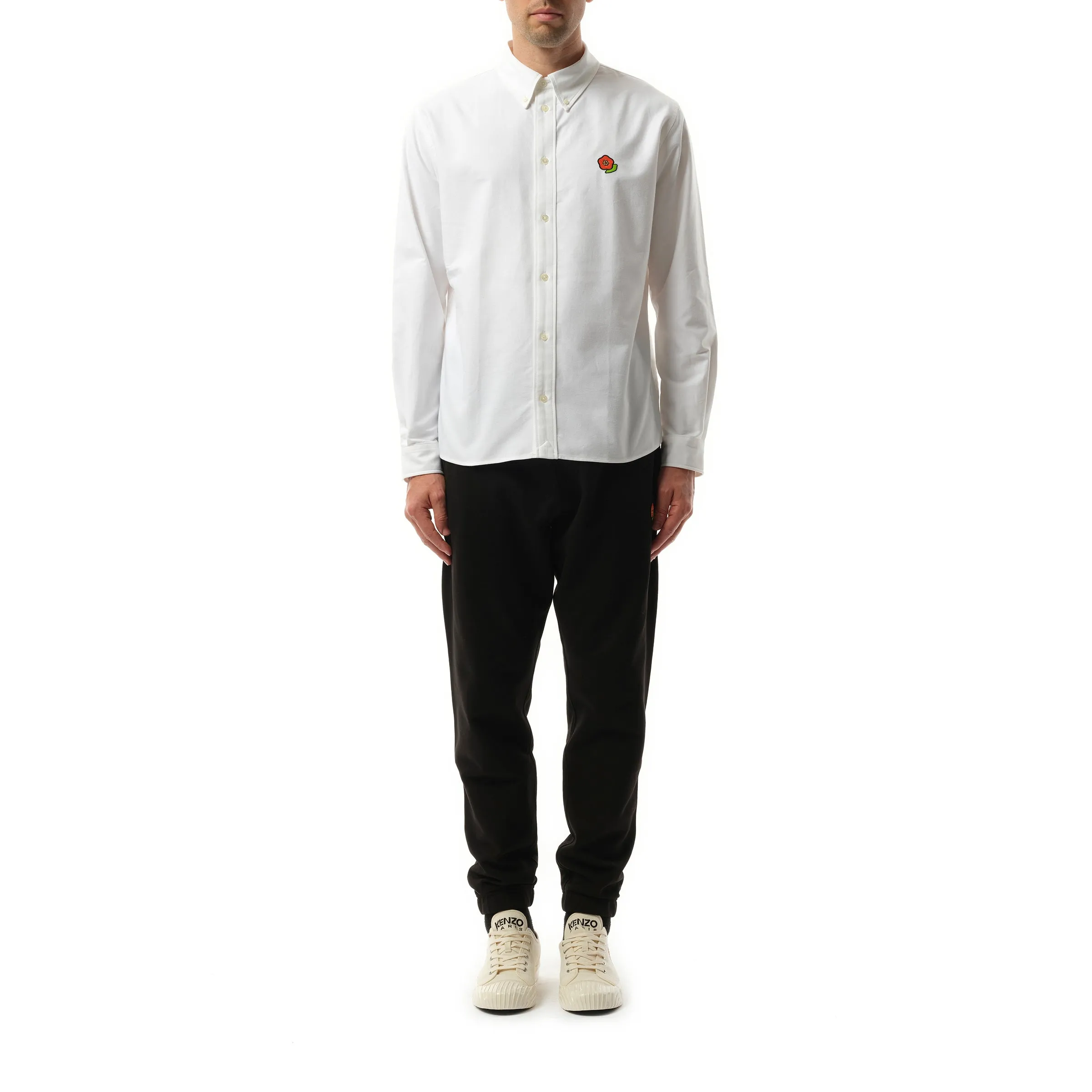 Kenzo Pop Crest Casual Shirt in White sold by MARAIS product image thumbnail 4