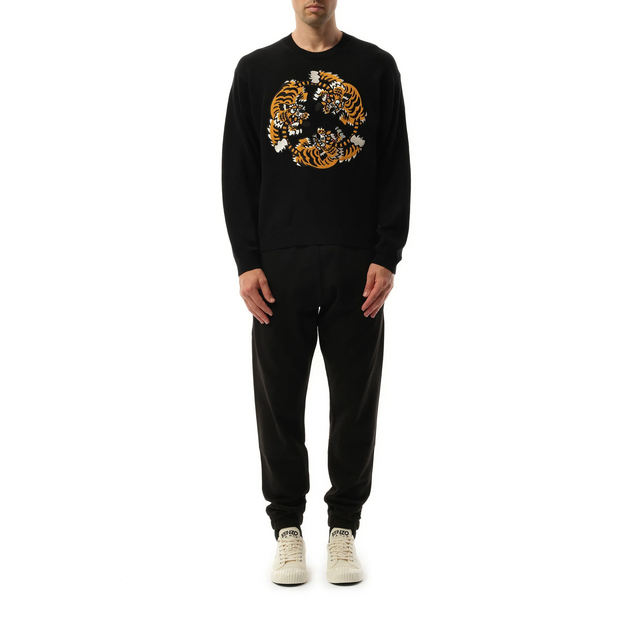 Verdy Collection Knit Sweater in Black sold by MARAIS product image thumbnail 4