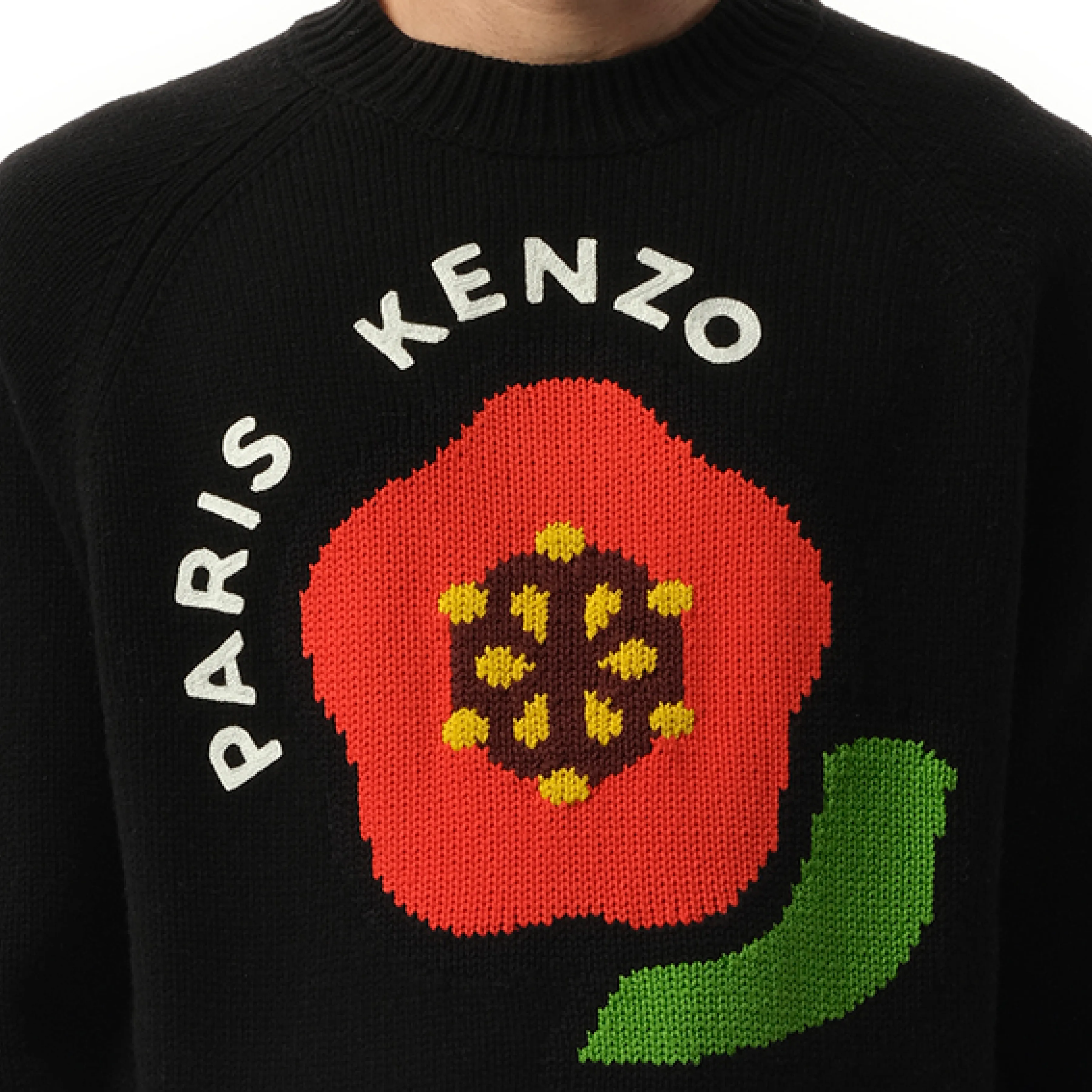 Kenzo Pop Knit Sweater in Black sold by MARAIS product image thumbnail 3