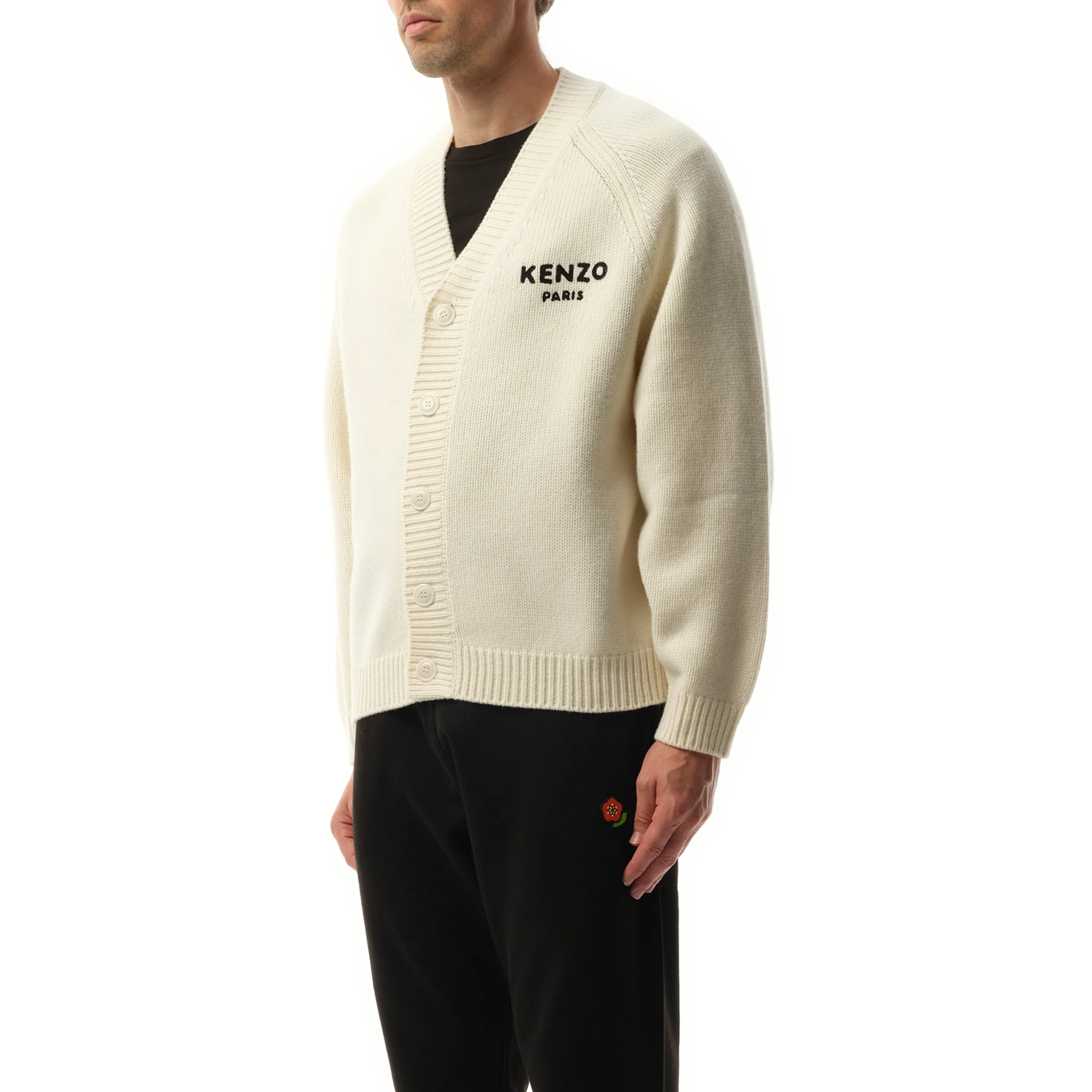 Kenzo Pop Cardigan in Off White sold by MARAIS product image thumbnail 5
