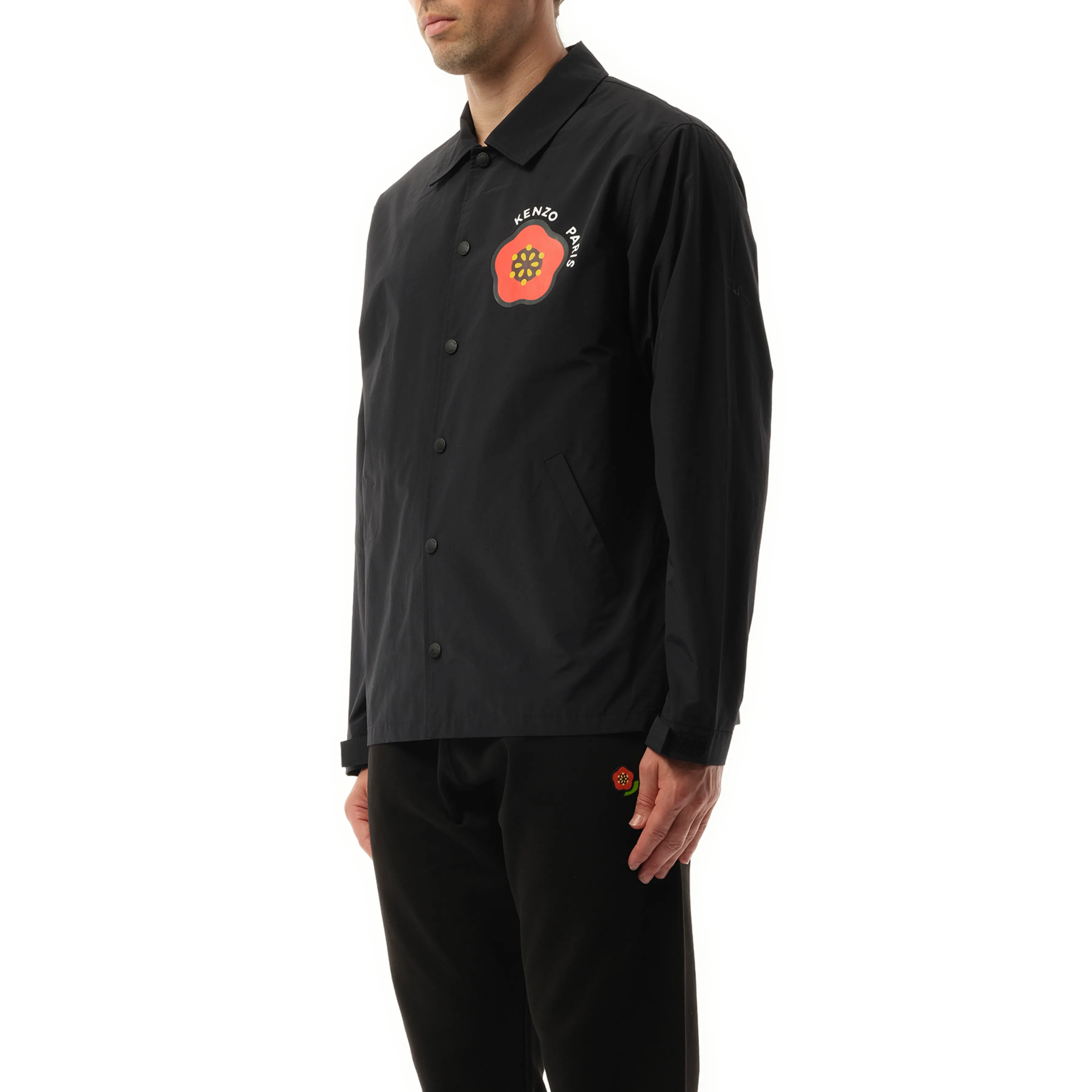Kenzo Pop Light Coach Jacket in Black sold by MARAIS product image thumbnail 5