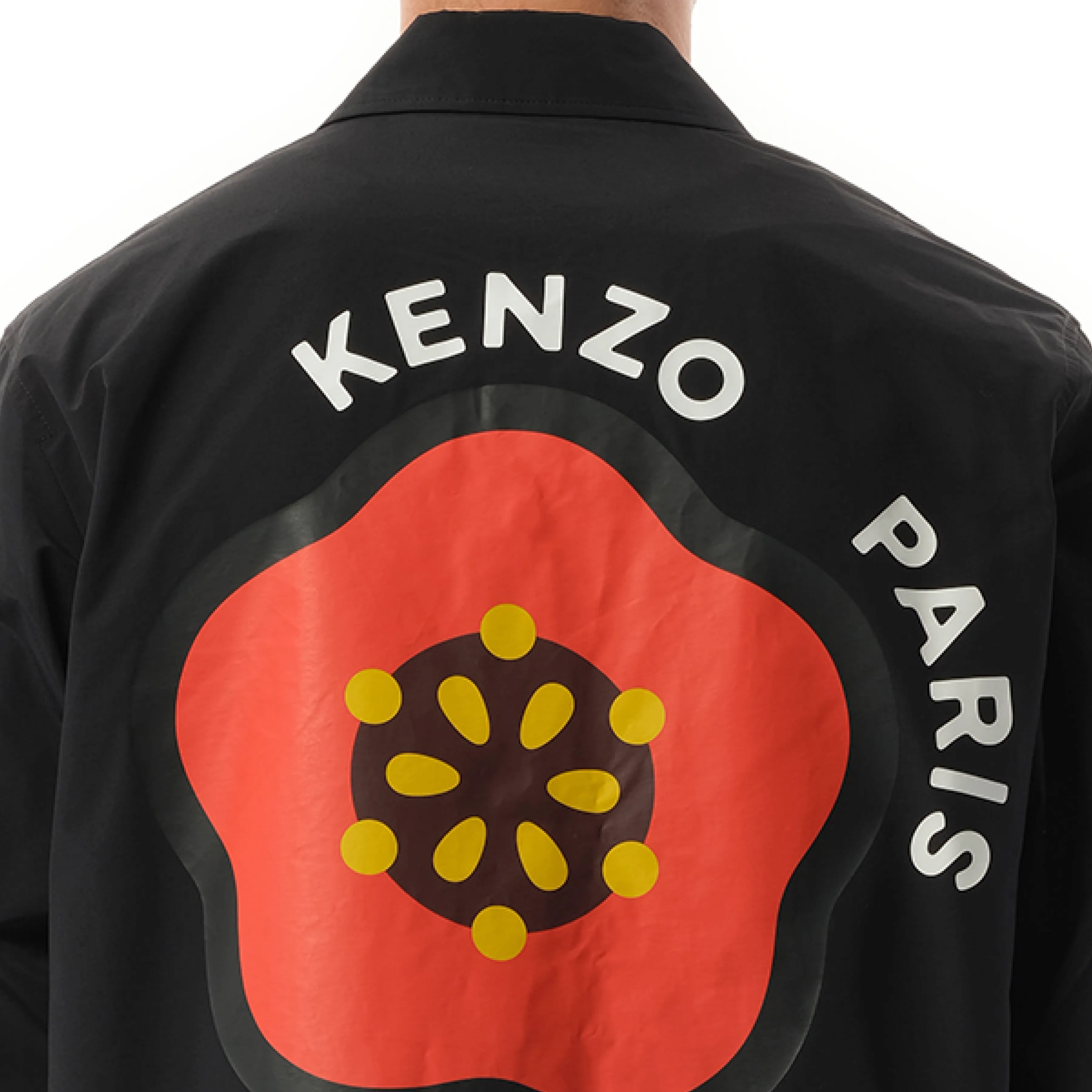 Kenzo Pop Light Coach Jacket in Black sold by MARAIS product image thumbnail 3