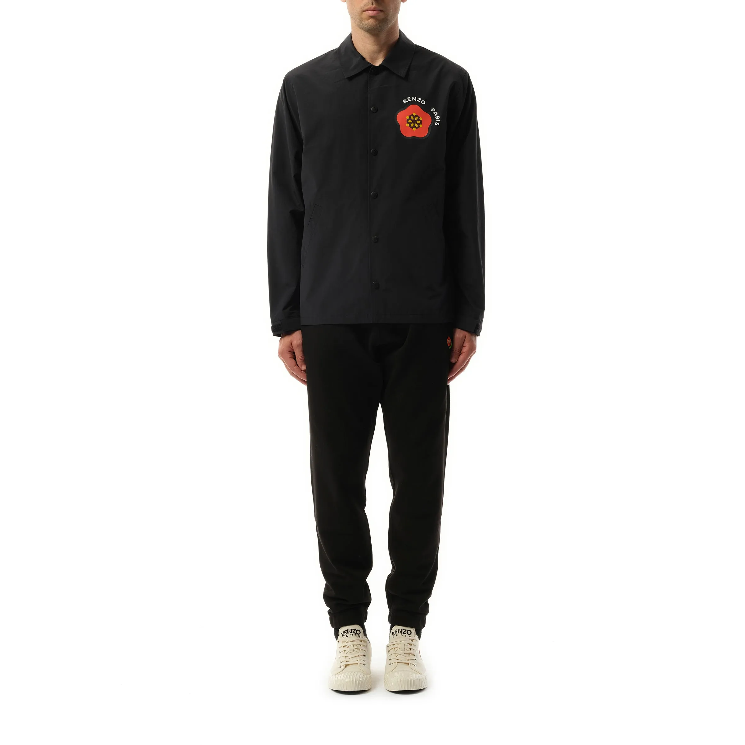 Kenzo Pop Light Coach Jacket in Black sold by MARAIS product image thumbnail 4