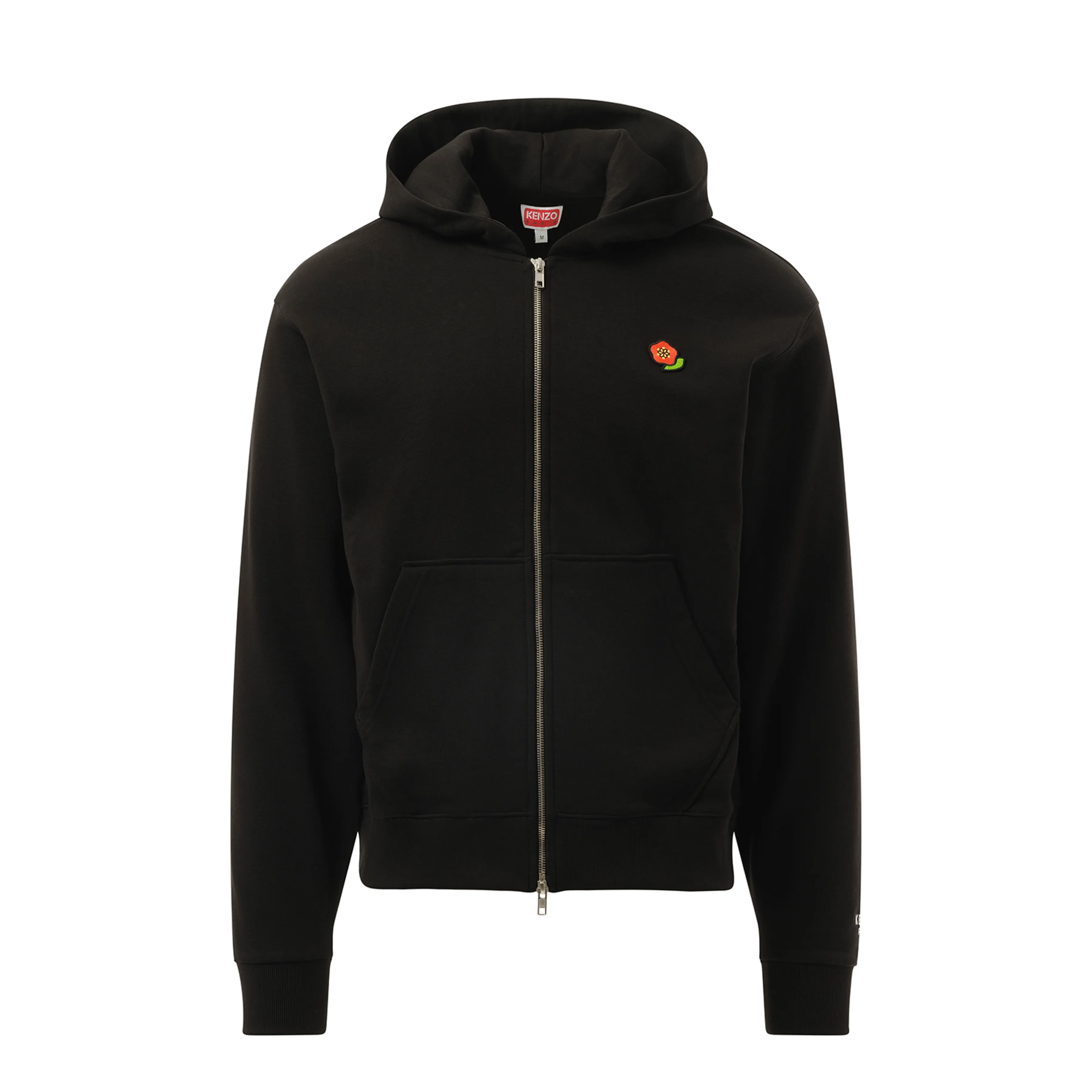 Boke Flower Full Zip Hoodie in Black sold by MARAIS product image thumbnail 2