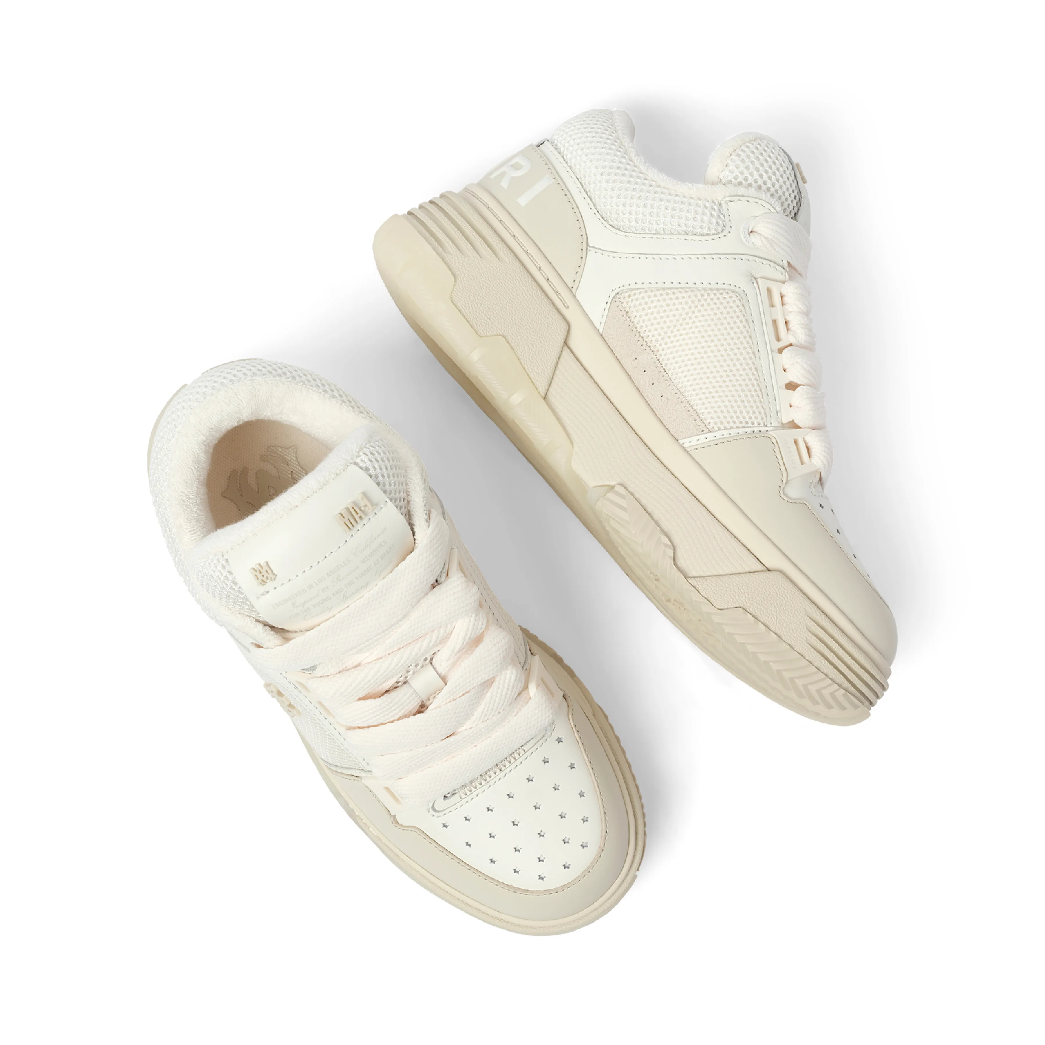 MA-1 Sneaker in Alabaster/White sold by MARAIS product image thumbnail 4