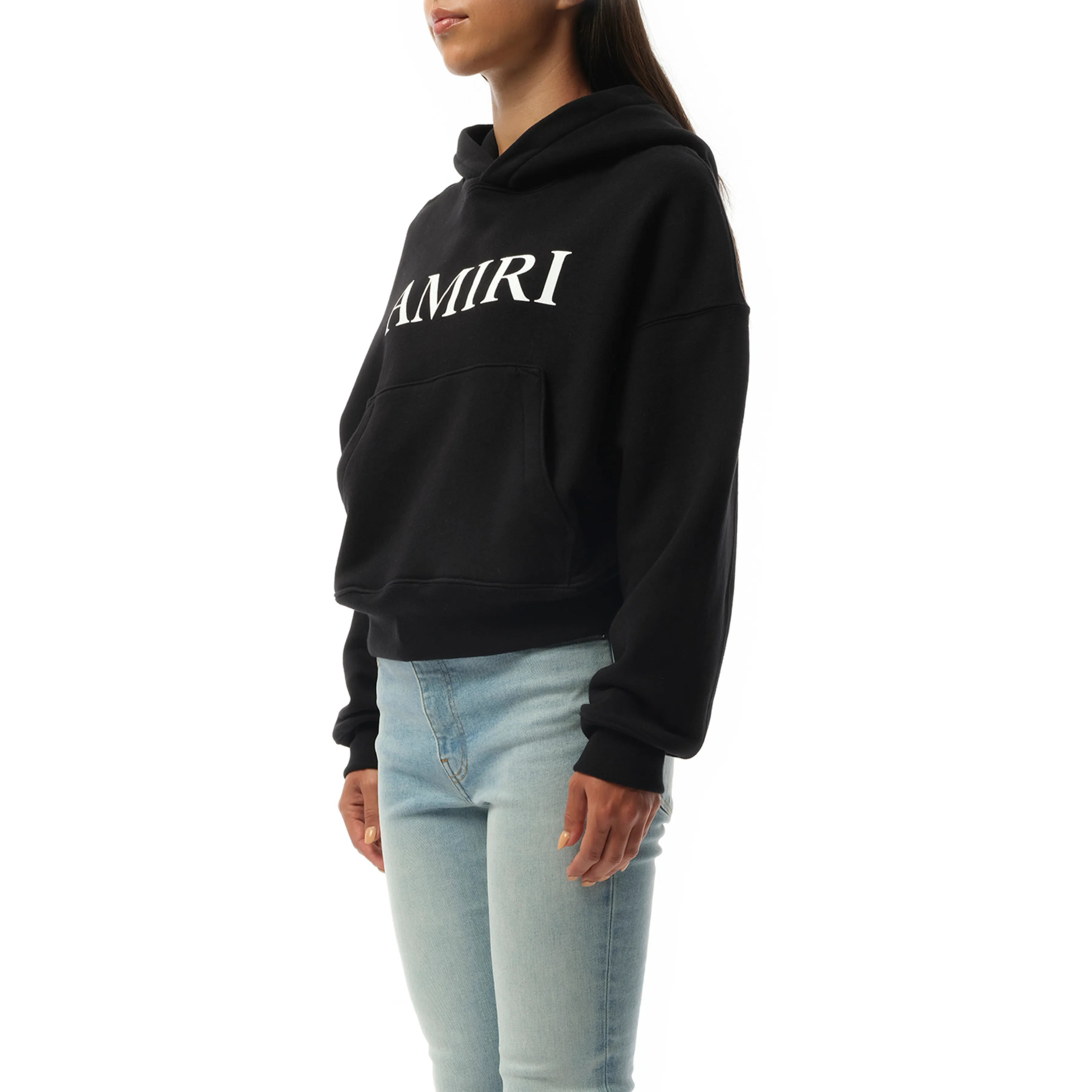 Amiri Core Logo Hoodie in Black sold by MARAIS product image thumbnail 5