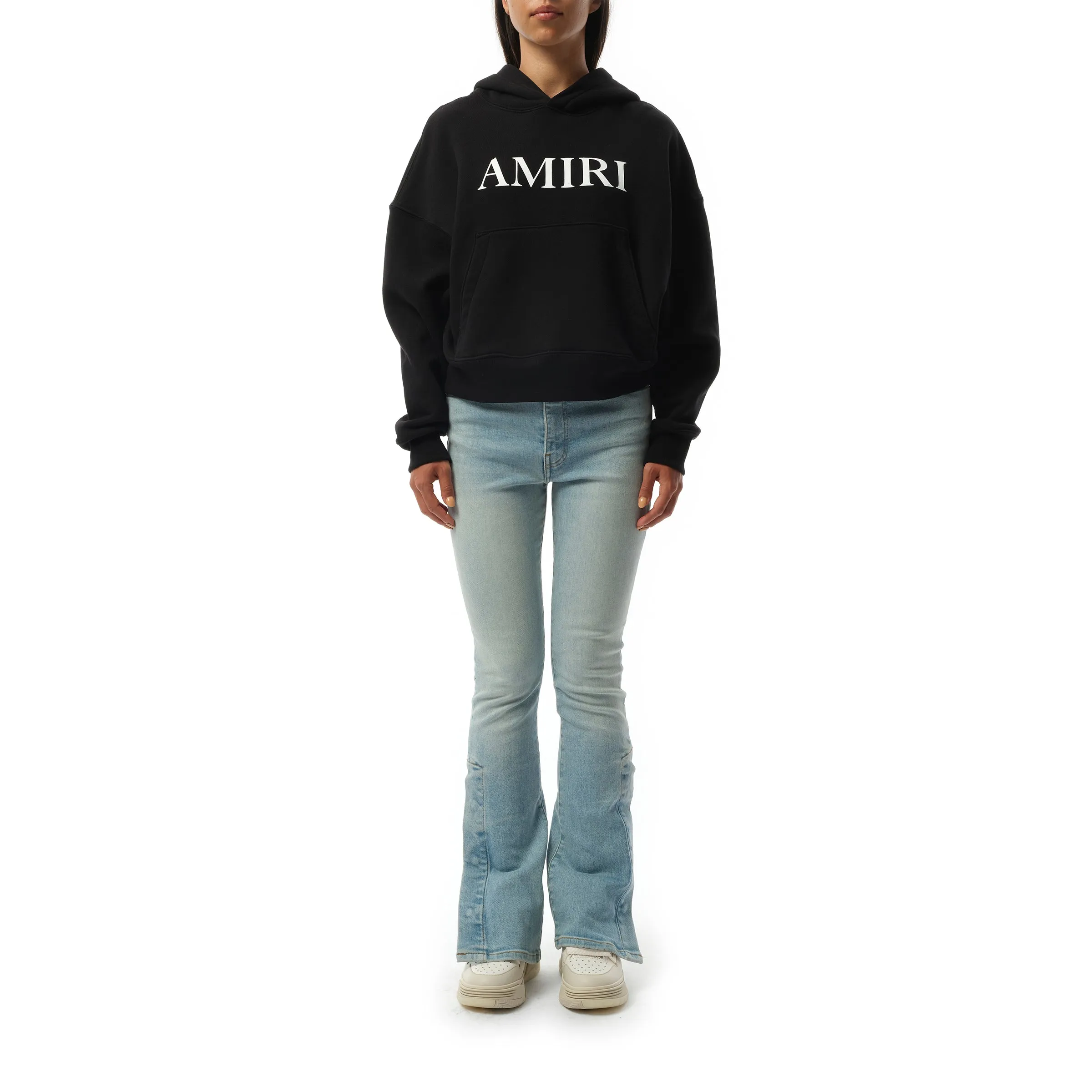 Amiri Core Logo Hoodie in Black sold by MARAIS product image thumbnail 4