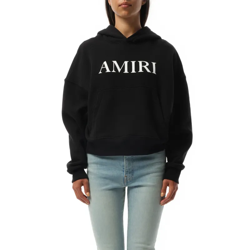 Amiri Core Logo Hoodie in Black made by AMIRI
