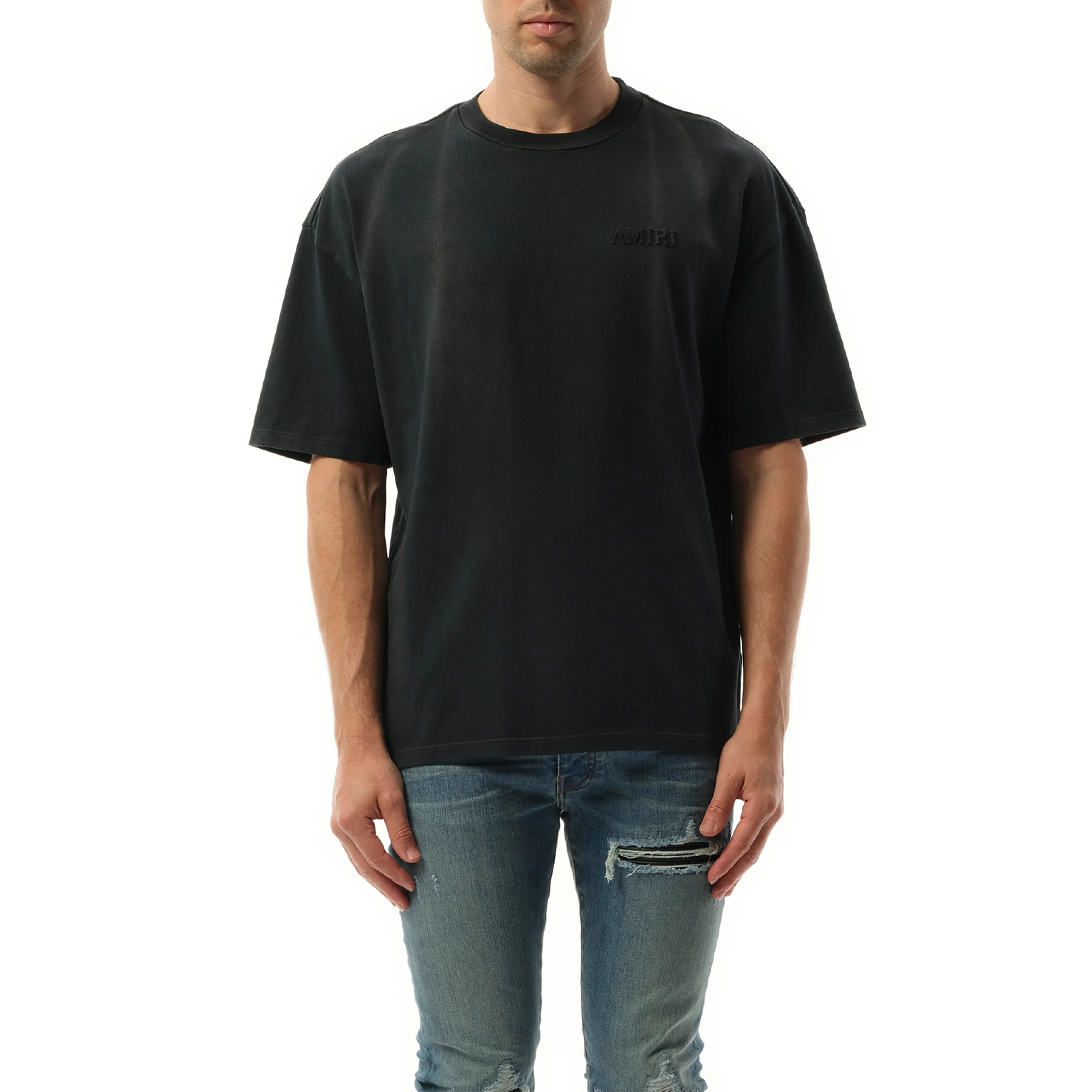 Vintage Amiri Oversized T-Shirt in Black sold by MARAIS