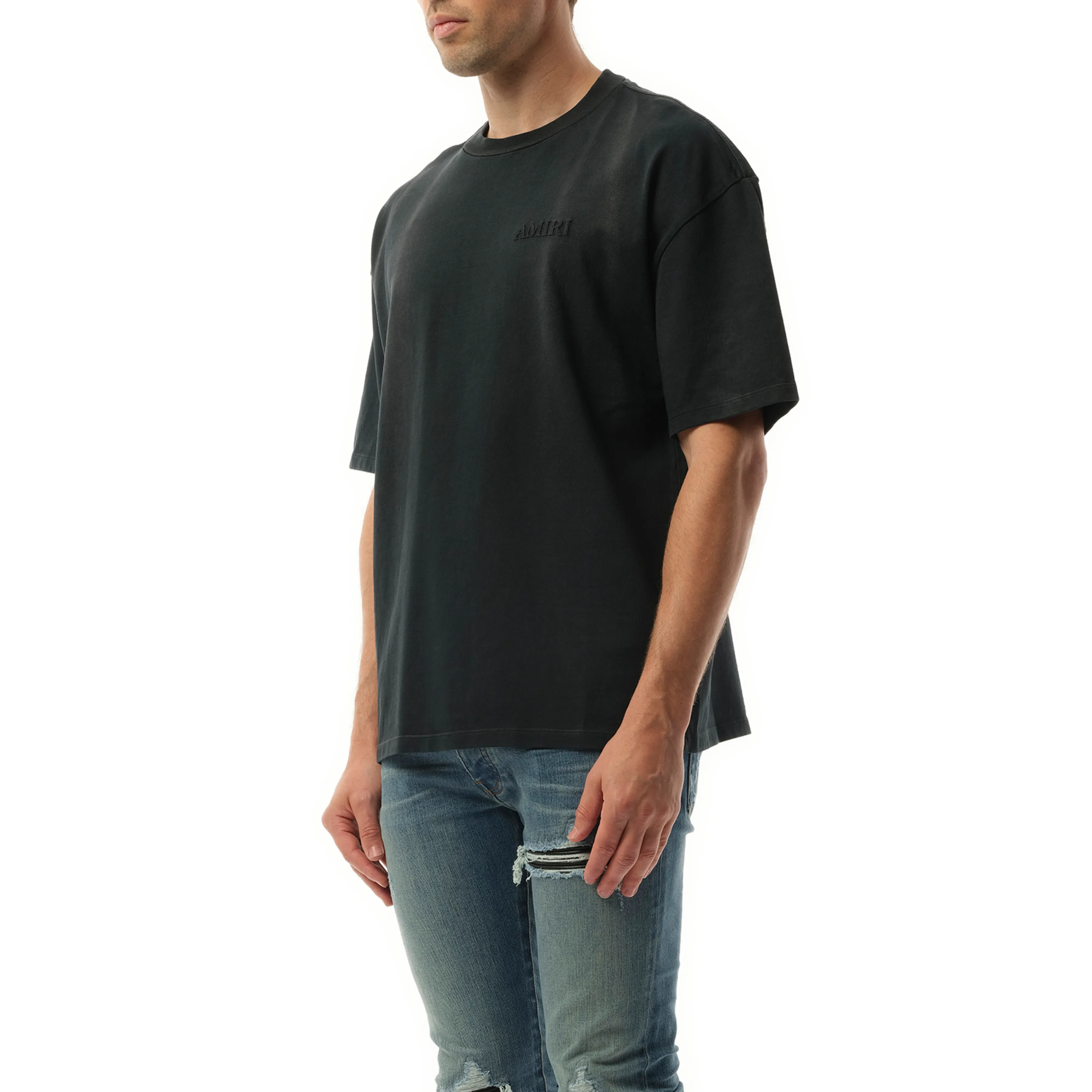 Vintage Amiri Oversized T-Shirt in Black sold by MARAIS product image thumbnail 5