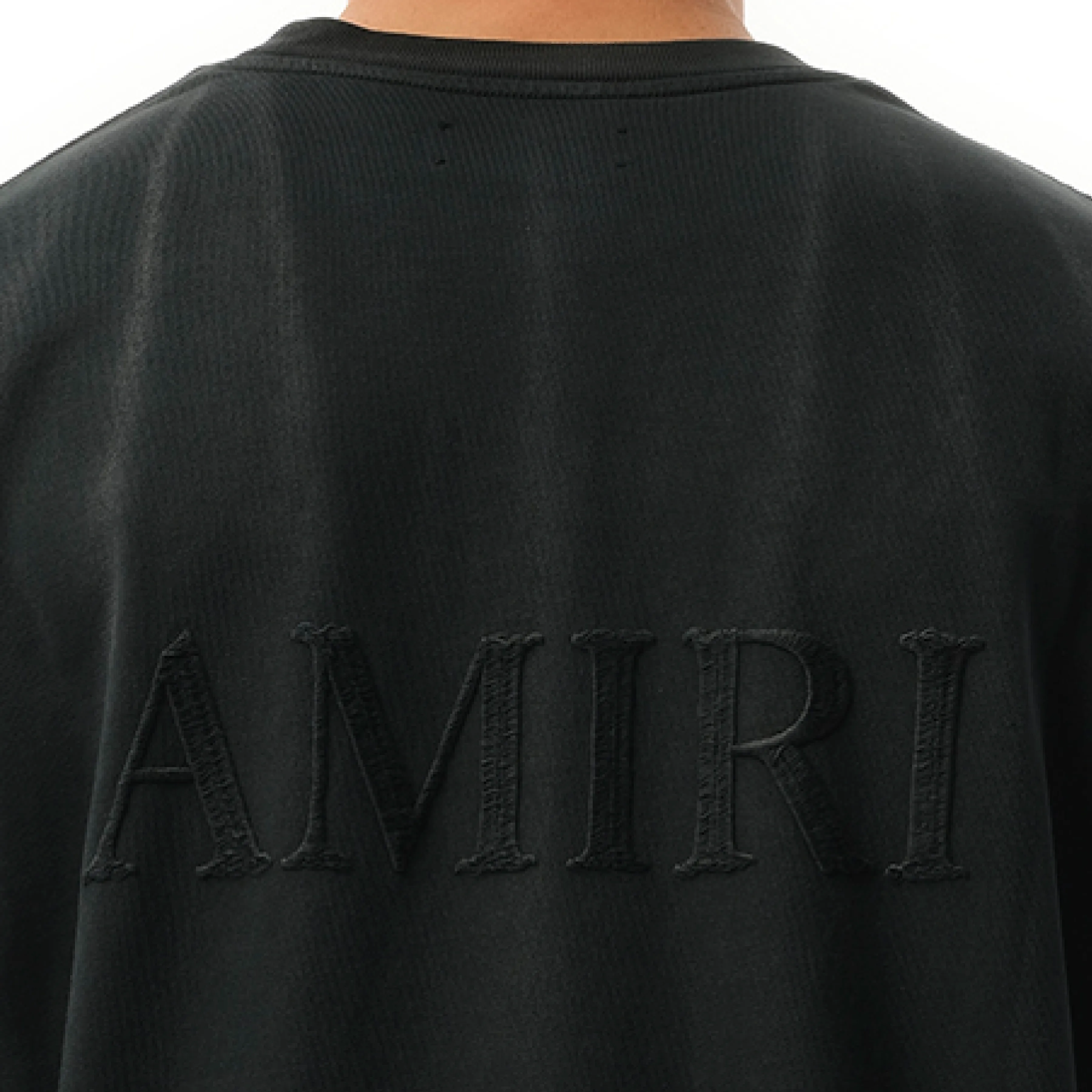 Vintage Amiri Oversized T-Shirt in Black sold by MARAIS product image thumbnail 3