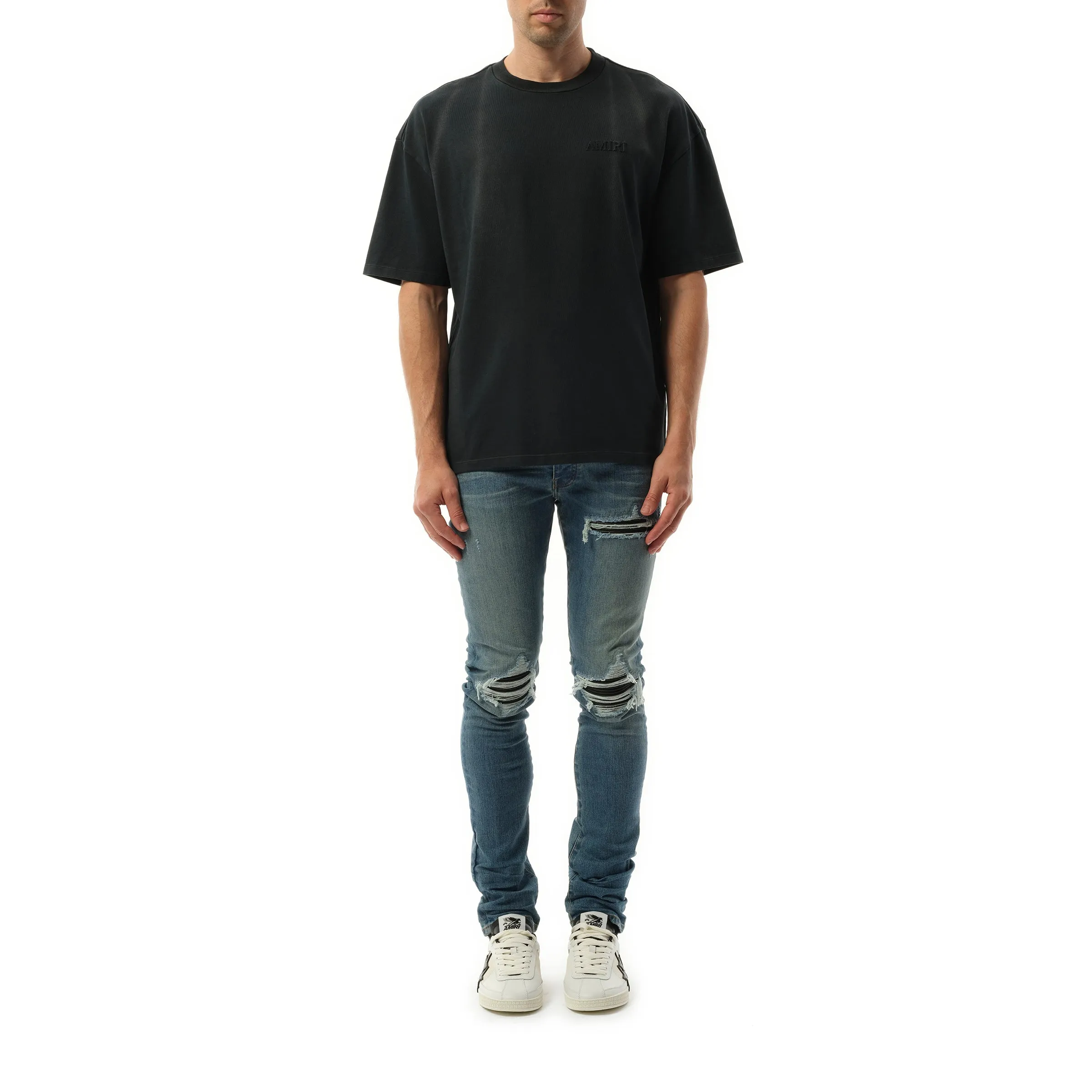 Vintage Amiri Oversized T-Shirt in Black sold by MARAIS product image thumbnail 4