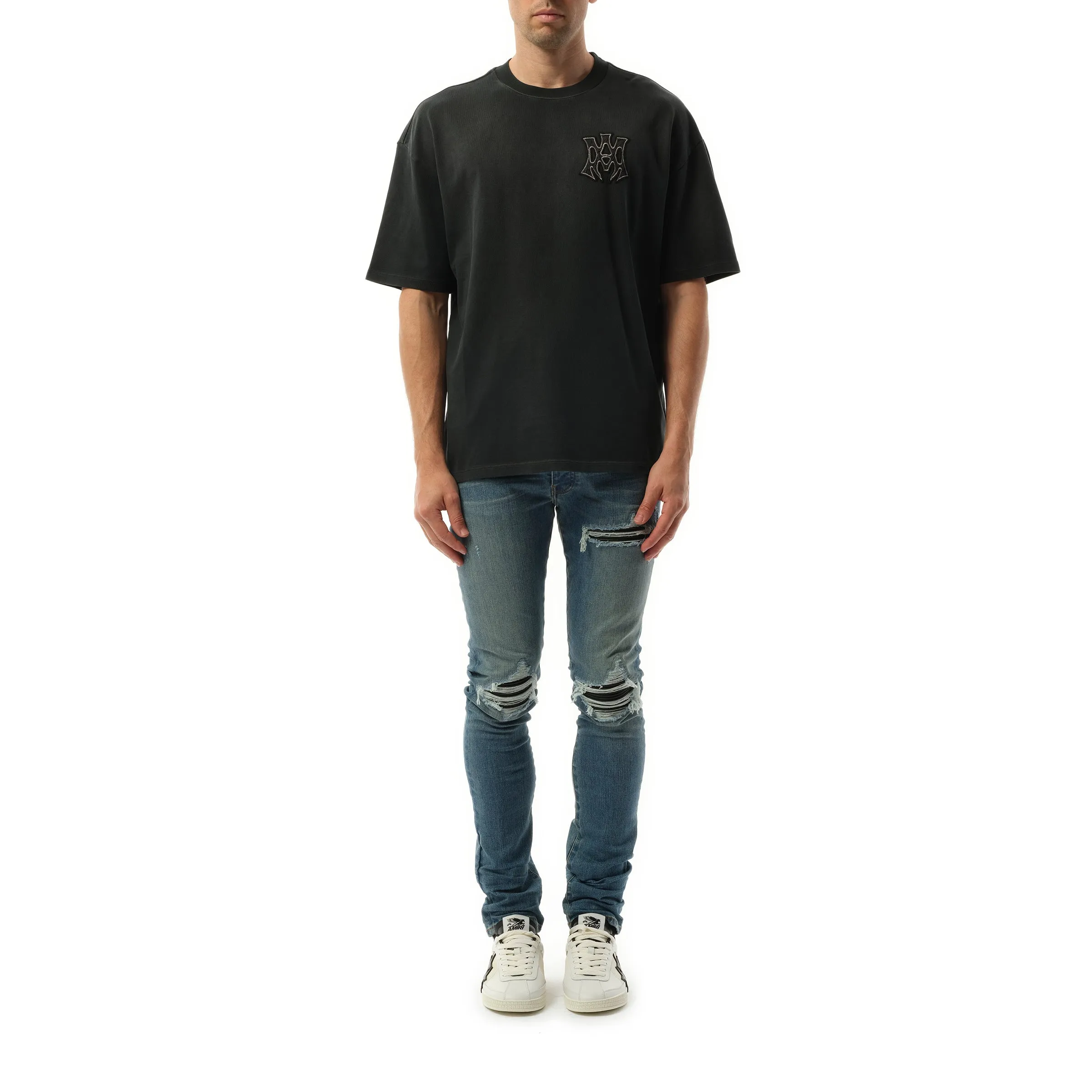 Skate T-Shirt in Black sold by MARAIS product image thumbnail 4